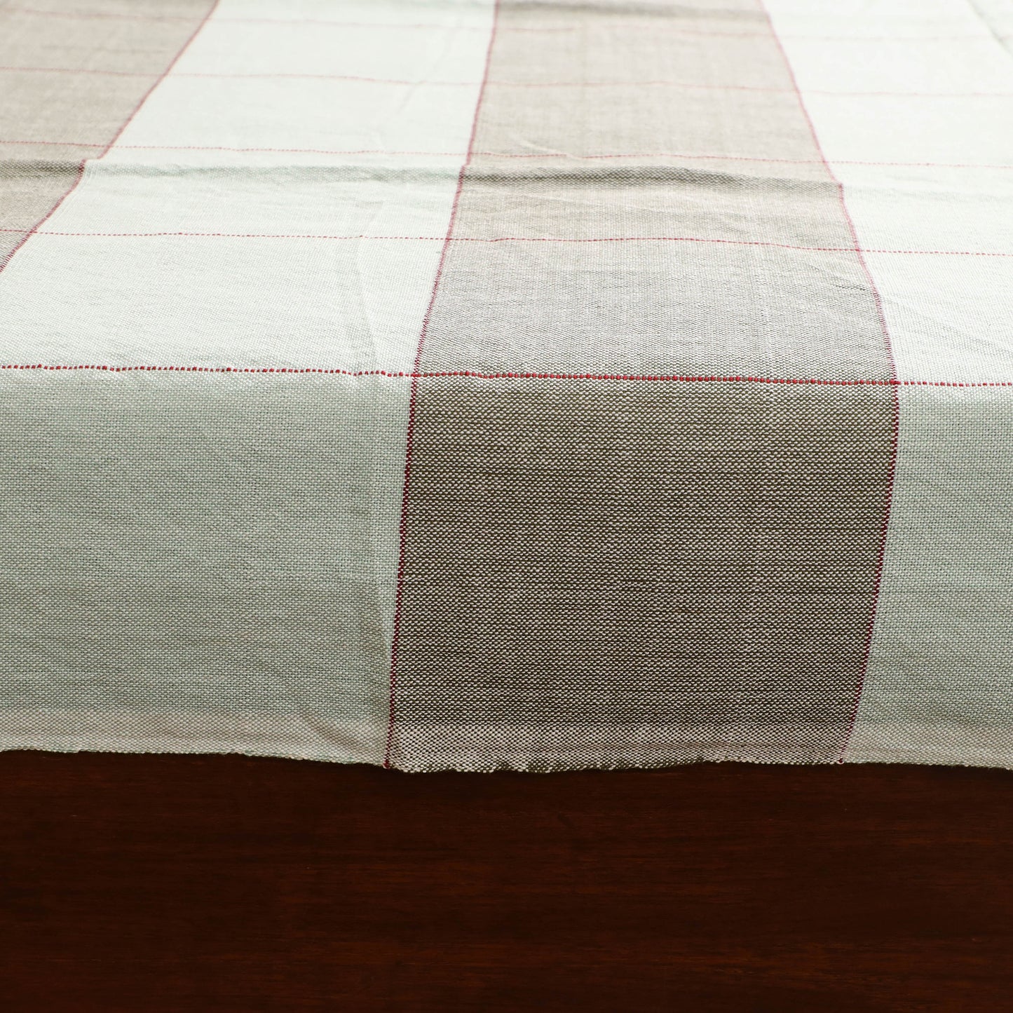 Handloom Cotton Double Bedsheet (90 x 90 in) 178