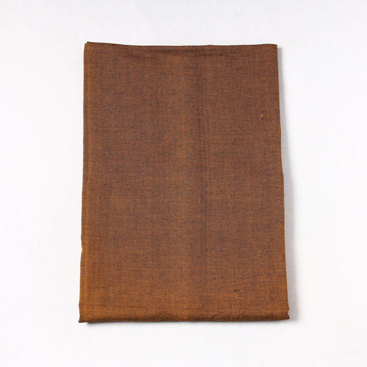 Brown - Jhiri Pure Handloom Cotton Precut Fabric (1 meter) 12