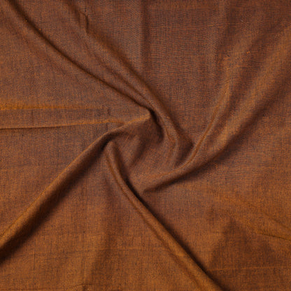 Brown - Jhiri Pure Handloom Cotton Precut Fabric (1 meter) 12