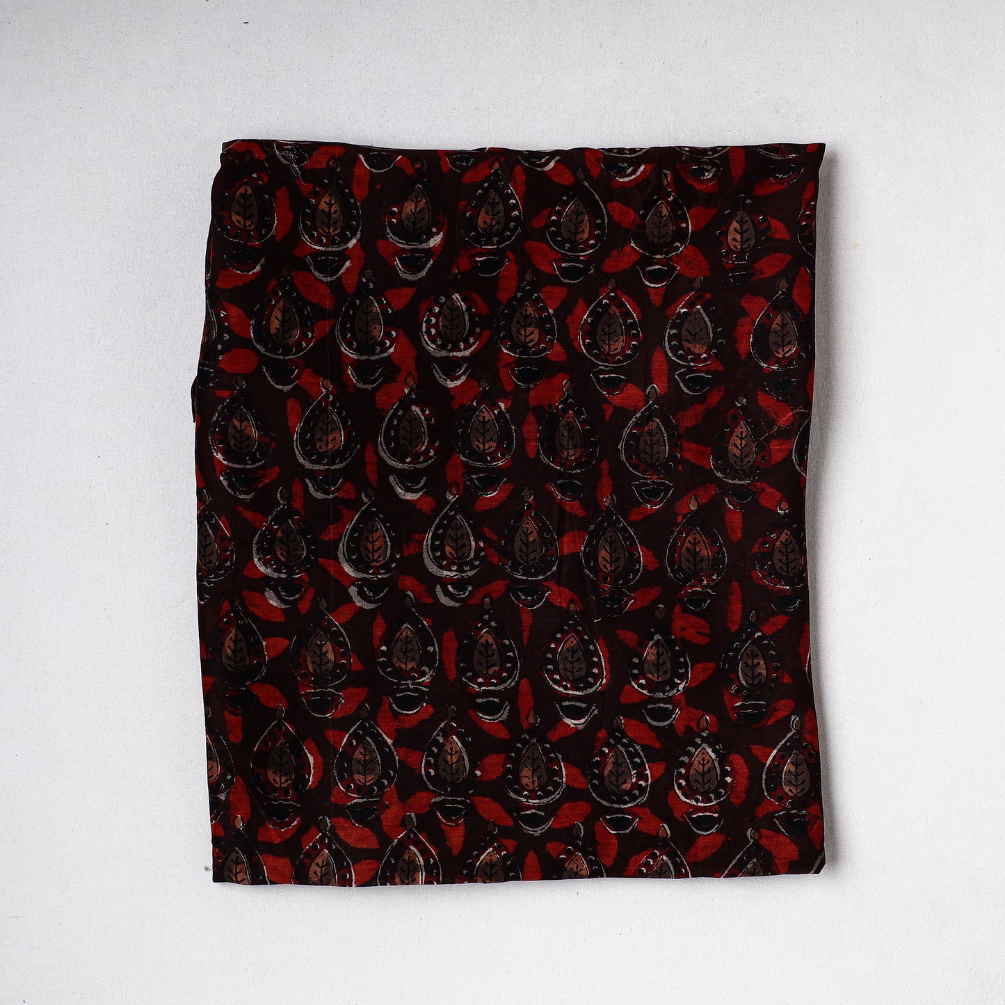 Multicolor - Traditional Chanderi Silk Handloom Precut Fabric (1 meter)