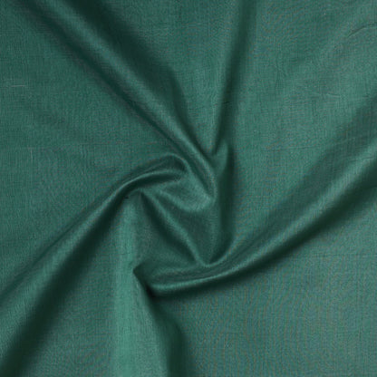 Green - Traditional Chanderi Silk Handloom Precut Fabric (2 meter)