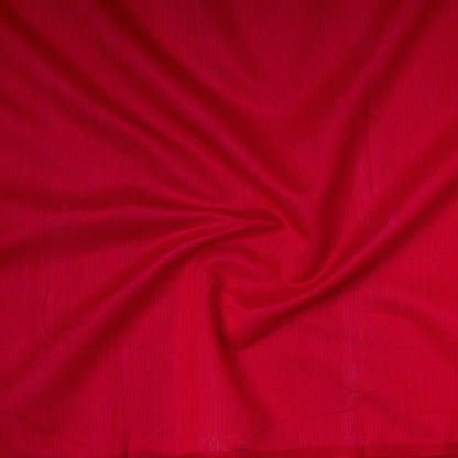 Pink - Traditional Chanderi Silk Handloom Precut Fabric (0.95 meter)