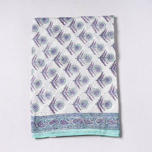 Sanganeri Block Printed Chanderi Silk Precut Fabric (1 meter) 72