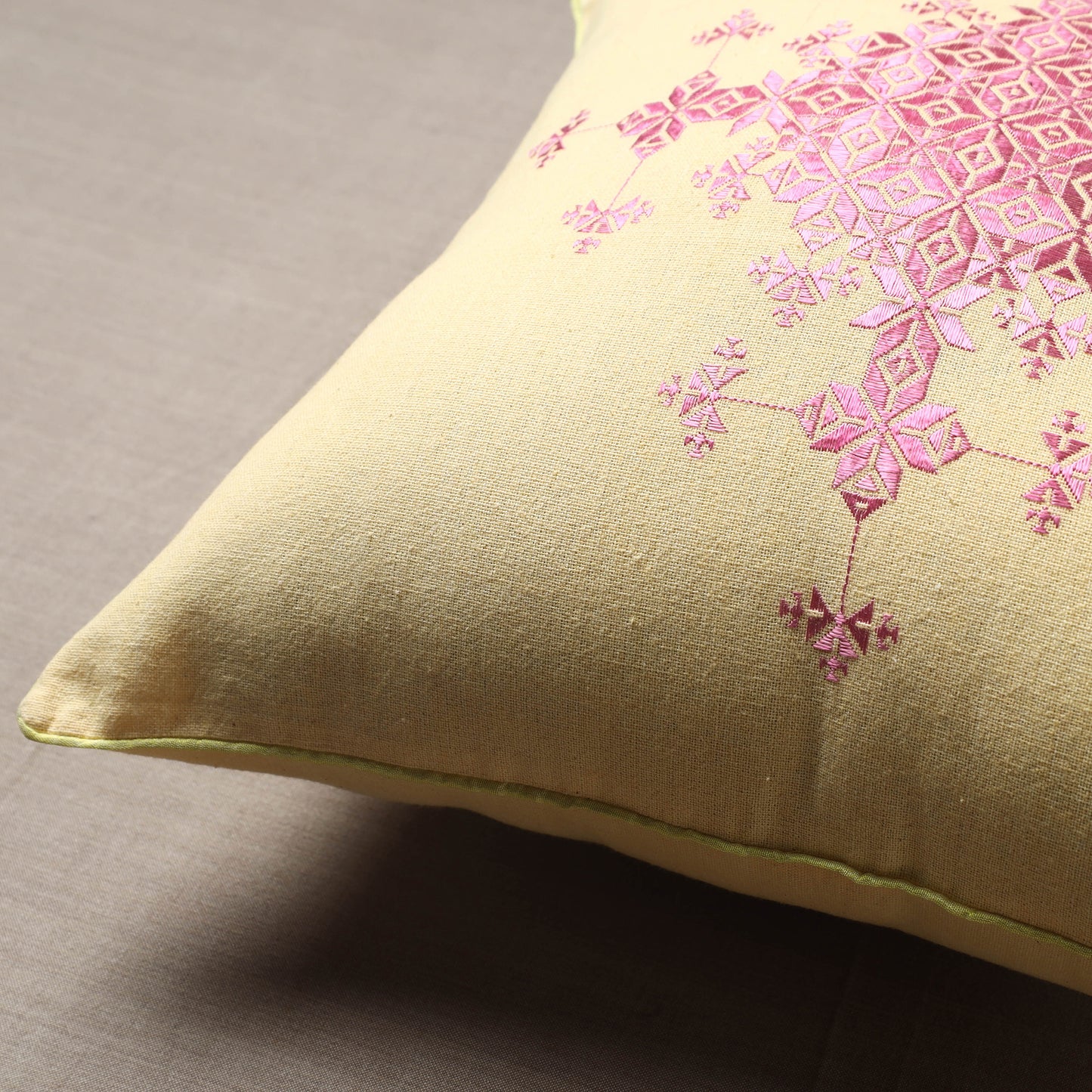 Soof Embroidery Cotton Cushion Cover