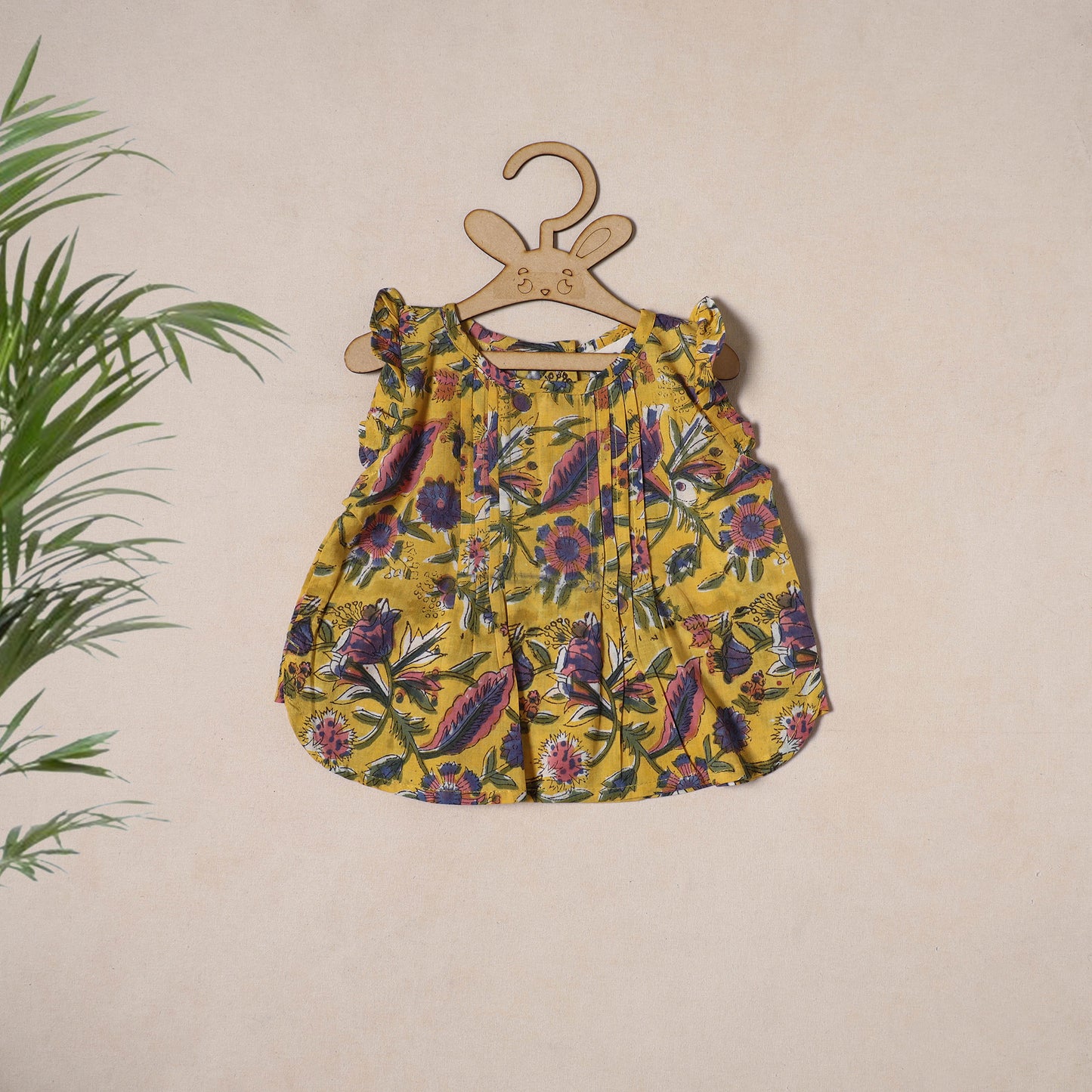 Pure Cotton Baby Girls Floral Print Top & Shorts (6-12 Months) 05