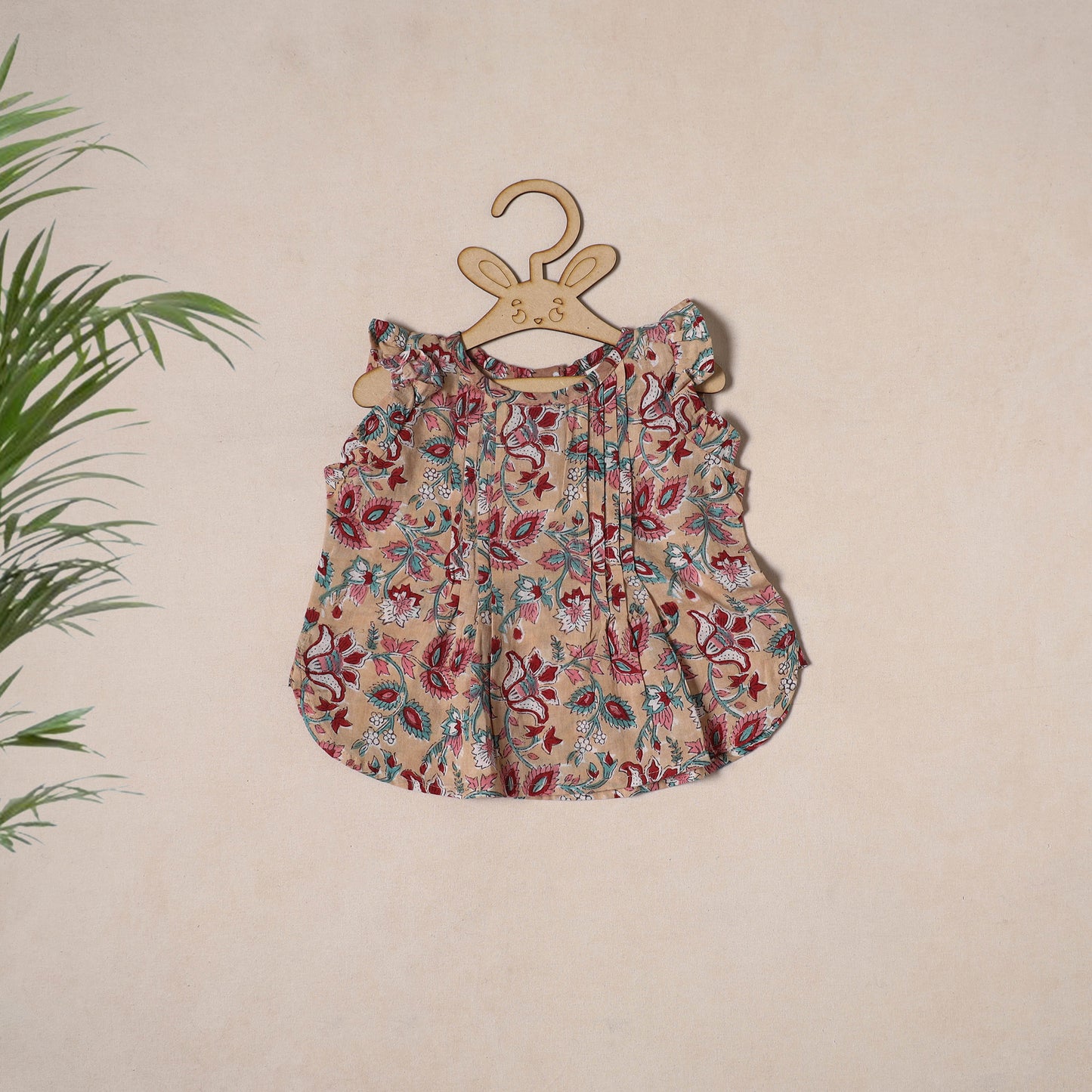 Pure Cotton Baby Girls Floral Print Top & Shorts (6-12 Months) 10