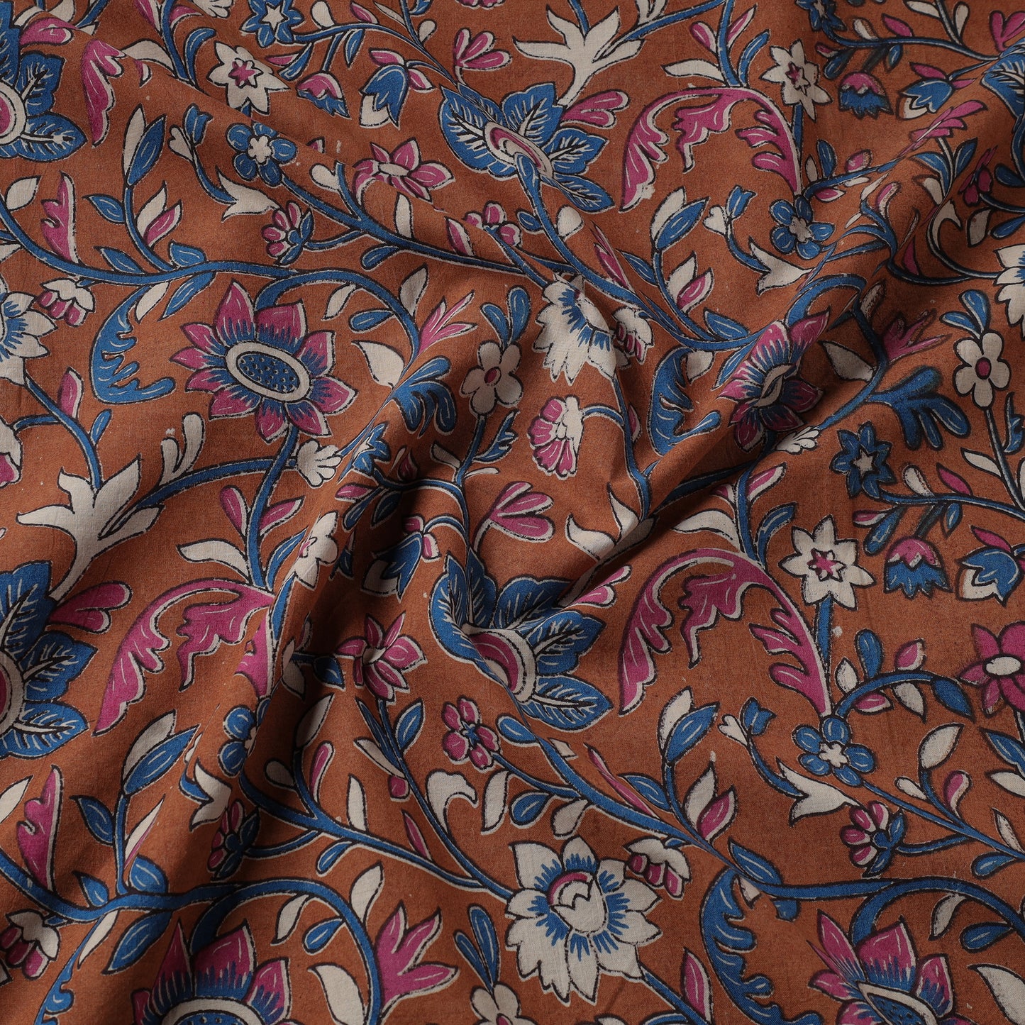 kalamkari printed fabric