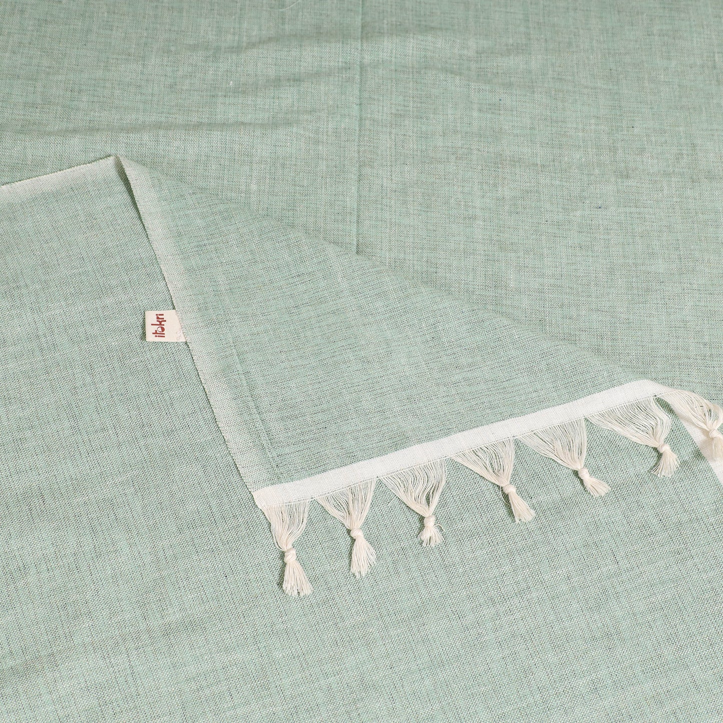 Handloom Cotton Single Bedsheet (90 x 60 in) 241