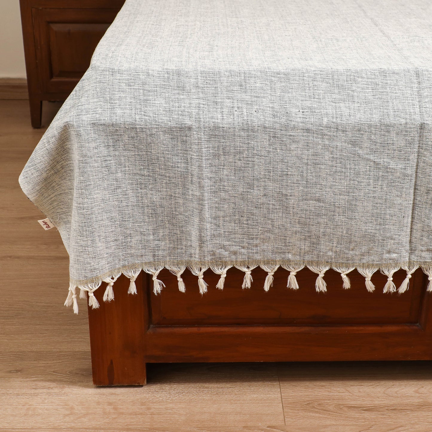 Handloom Cotton Single Bedsheet (90 x 60 in) 276