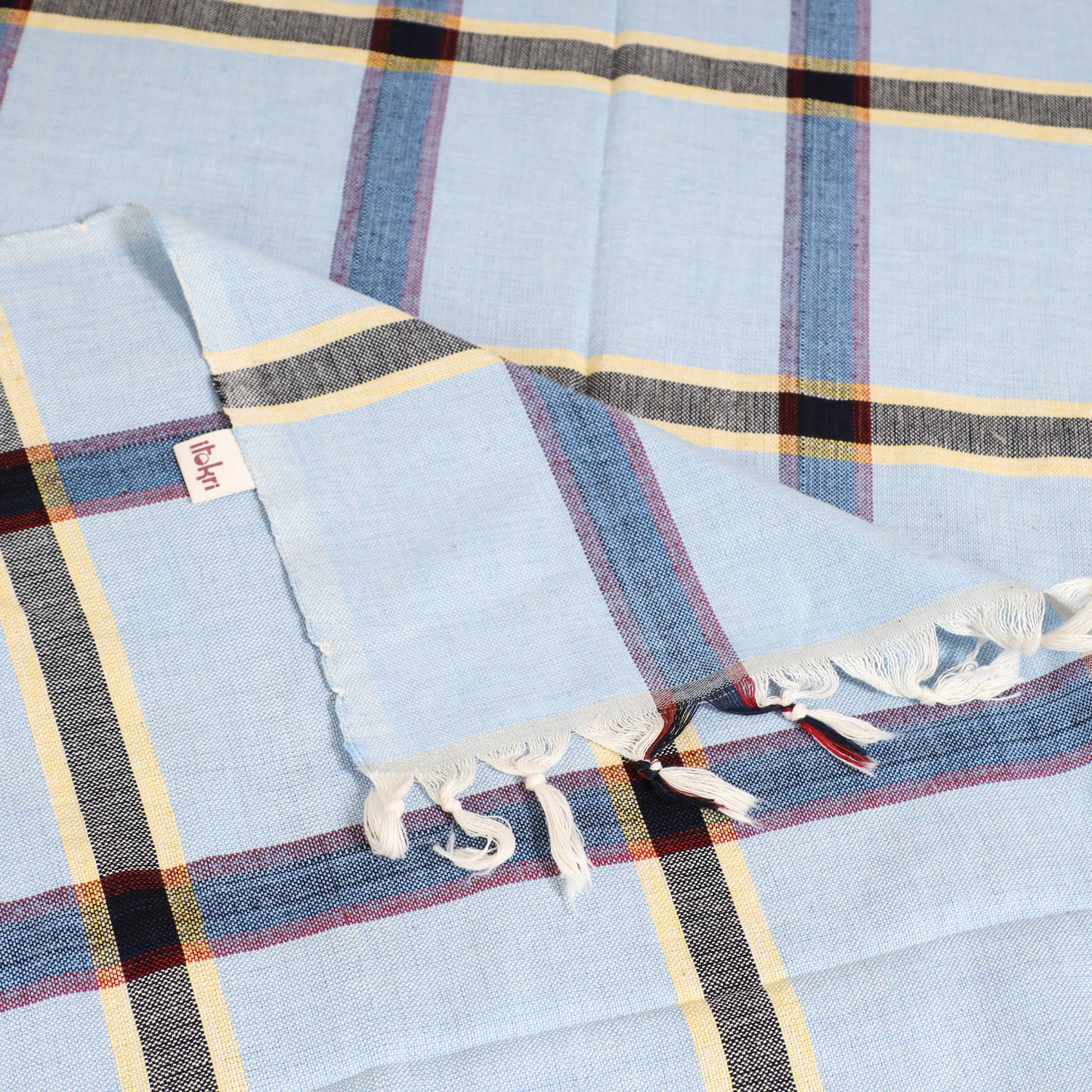 Handloom Cotton Single Bedsheet (90 x 60 in) 290