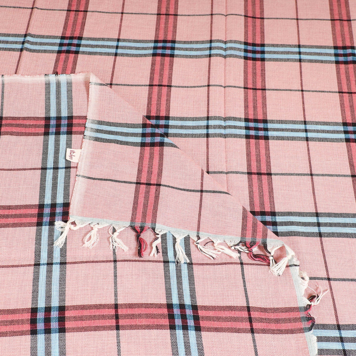 Handloom Cotton Single Bedsheet (90 x 60 in) 294