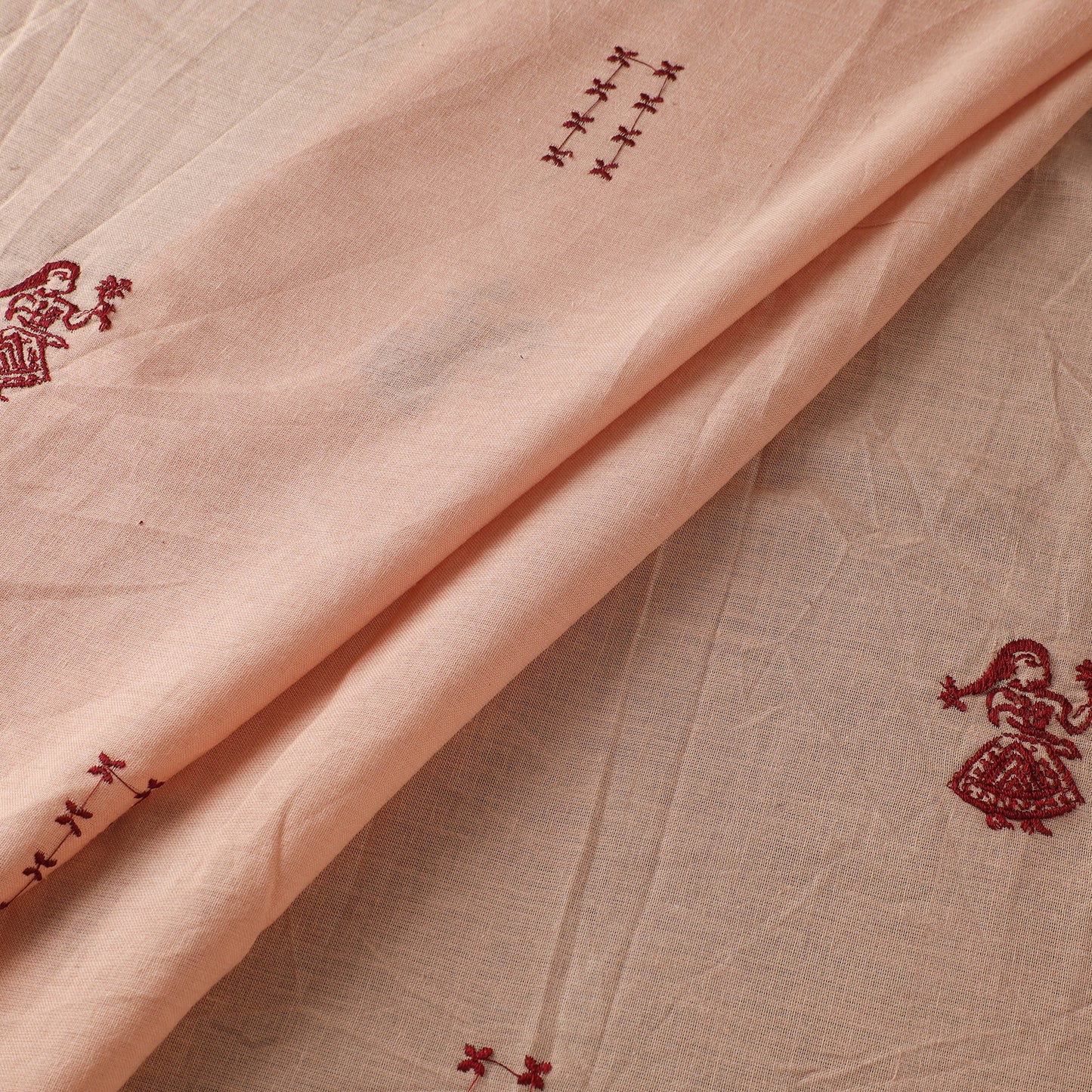 Sambalpuri Embroidery Cotton Fabric 16