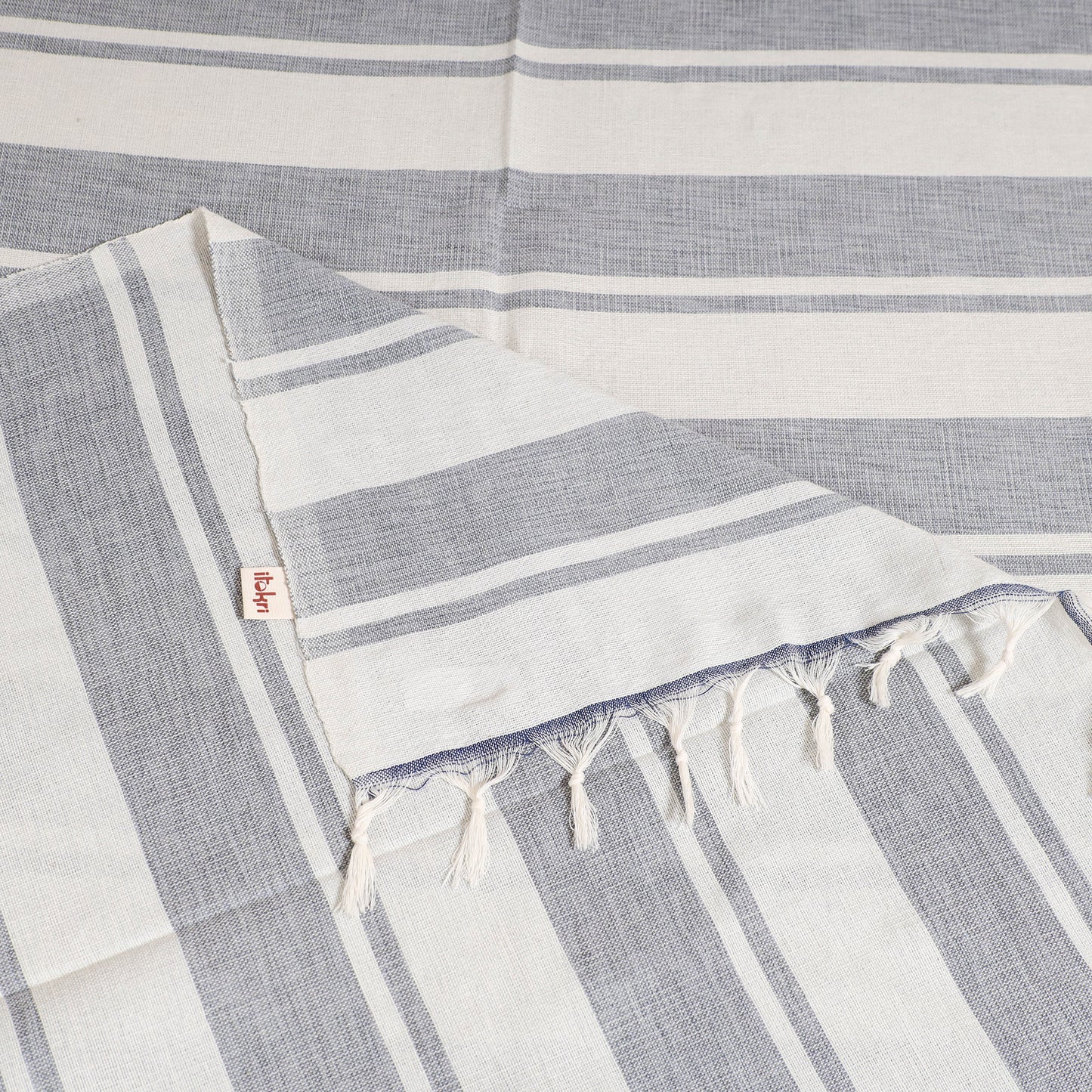 Handloom Cotton Single Bedsheet (90 x 60 in) 314