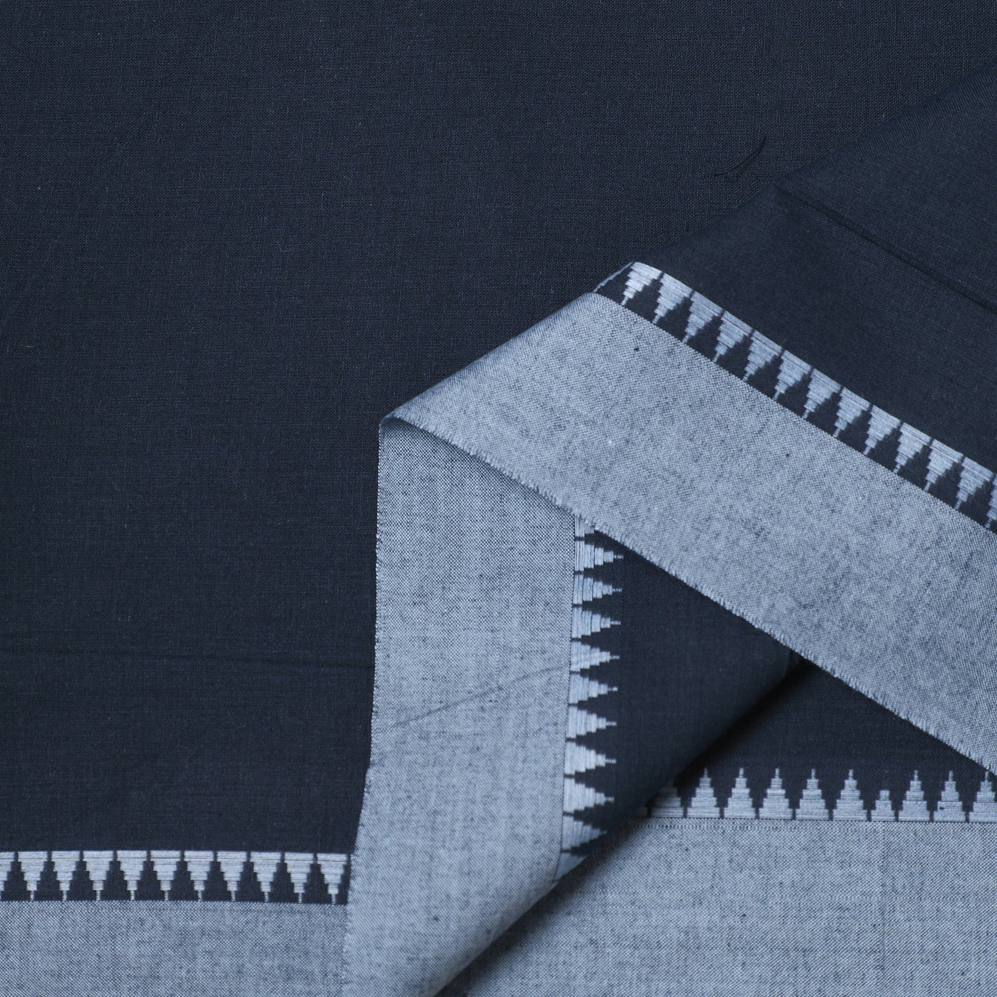 Dharwad Cotton Fabric with Thread Border 03
