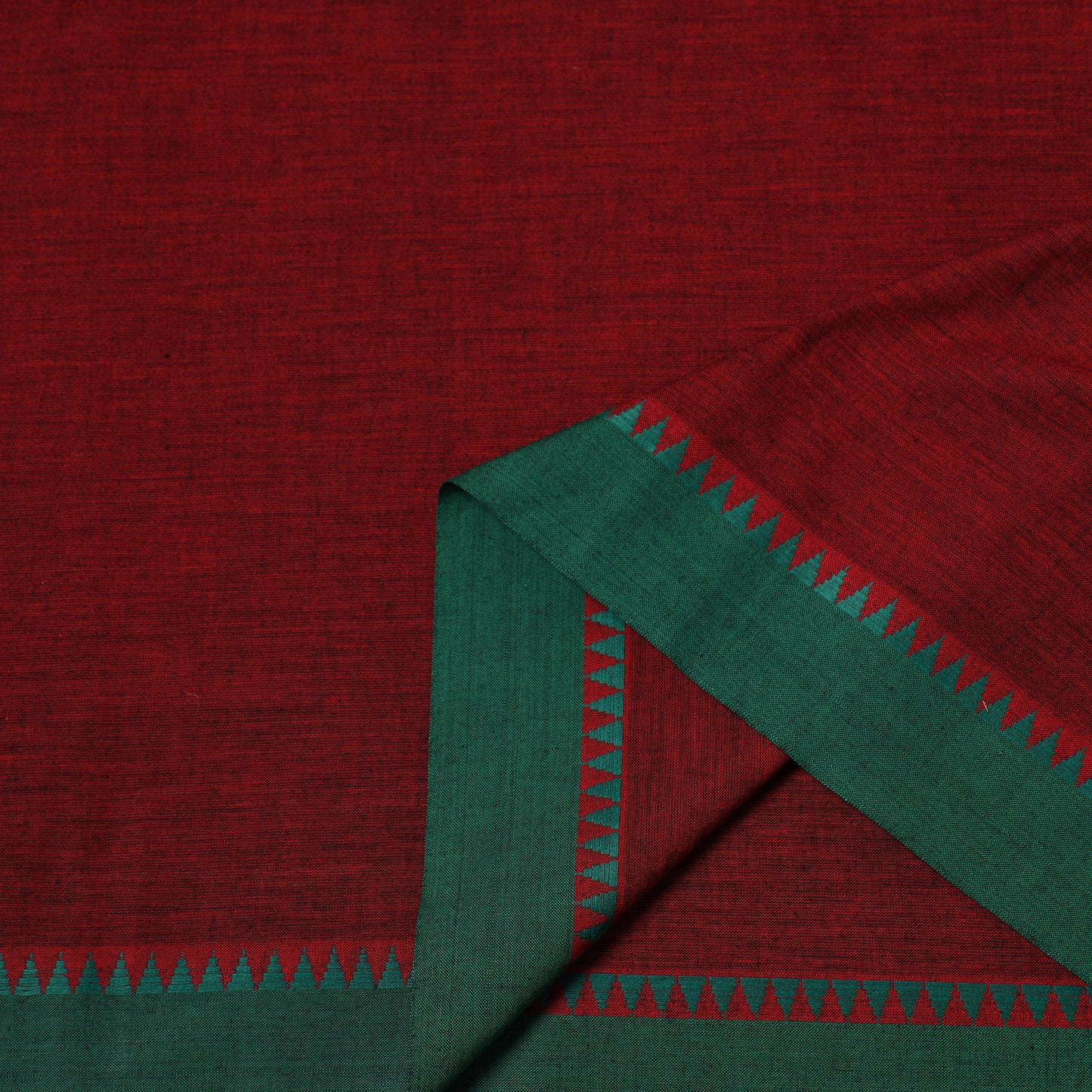 Dharwad Cotton Fabric with Thread Border 11