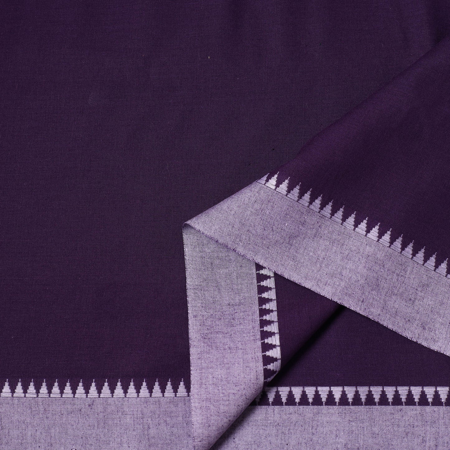 Dharwad Cotton Fabric with Thread Border 12