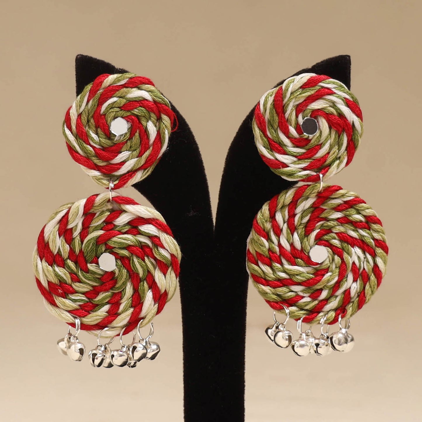 Multicolor - Hania Ghungroo Work Thread Earrings