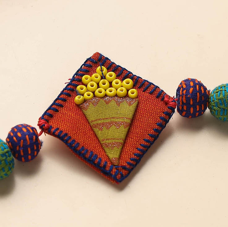 Ice Cream - Hand Embroidery Bead Work Rakhi