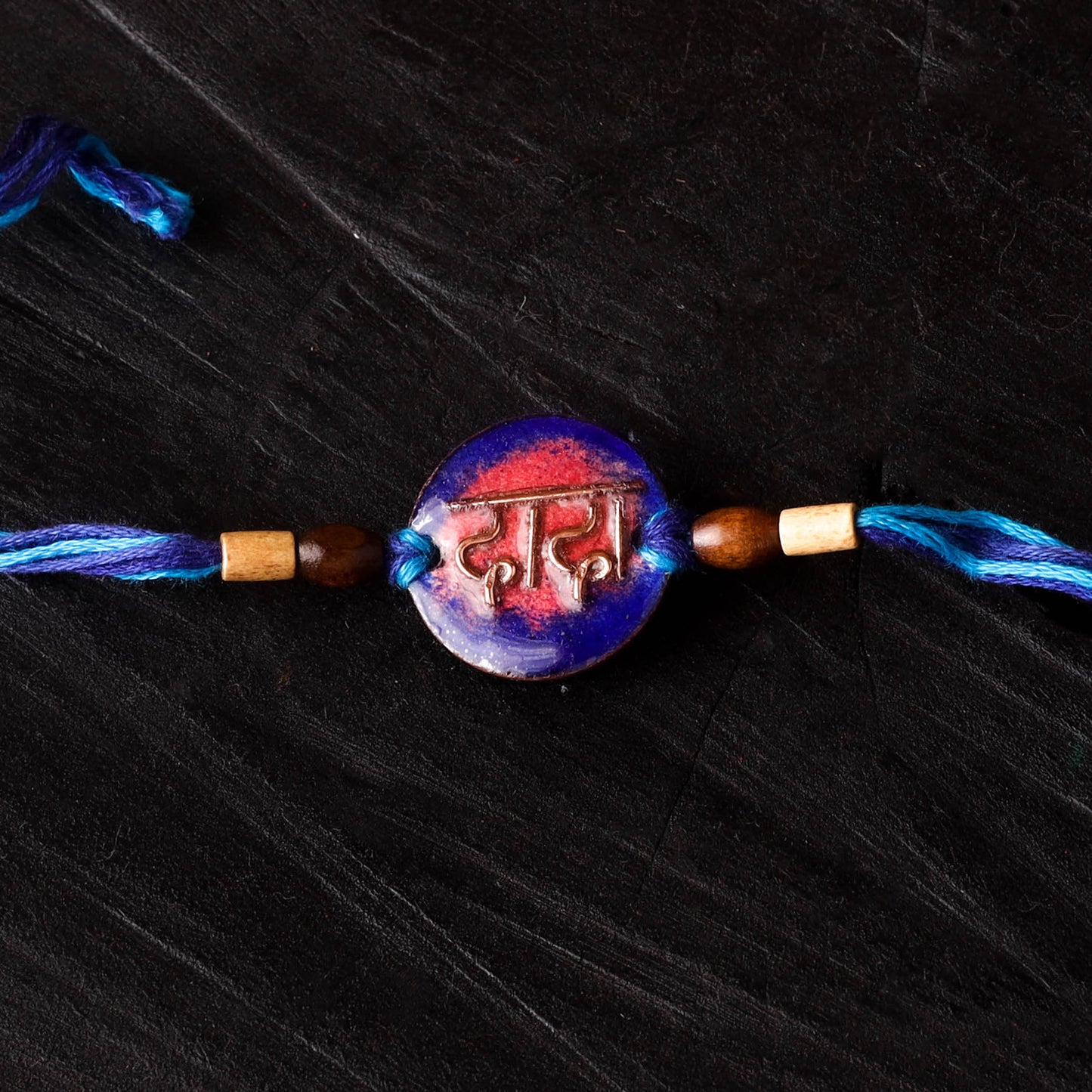 Dada - Copper Enamel Rakhi by Ekibeki 17
