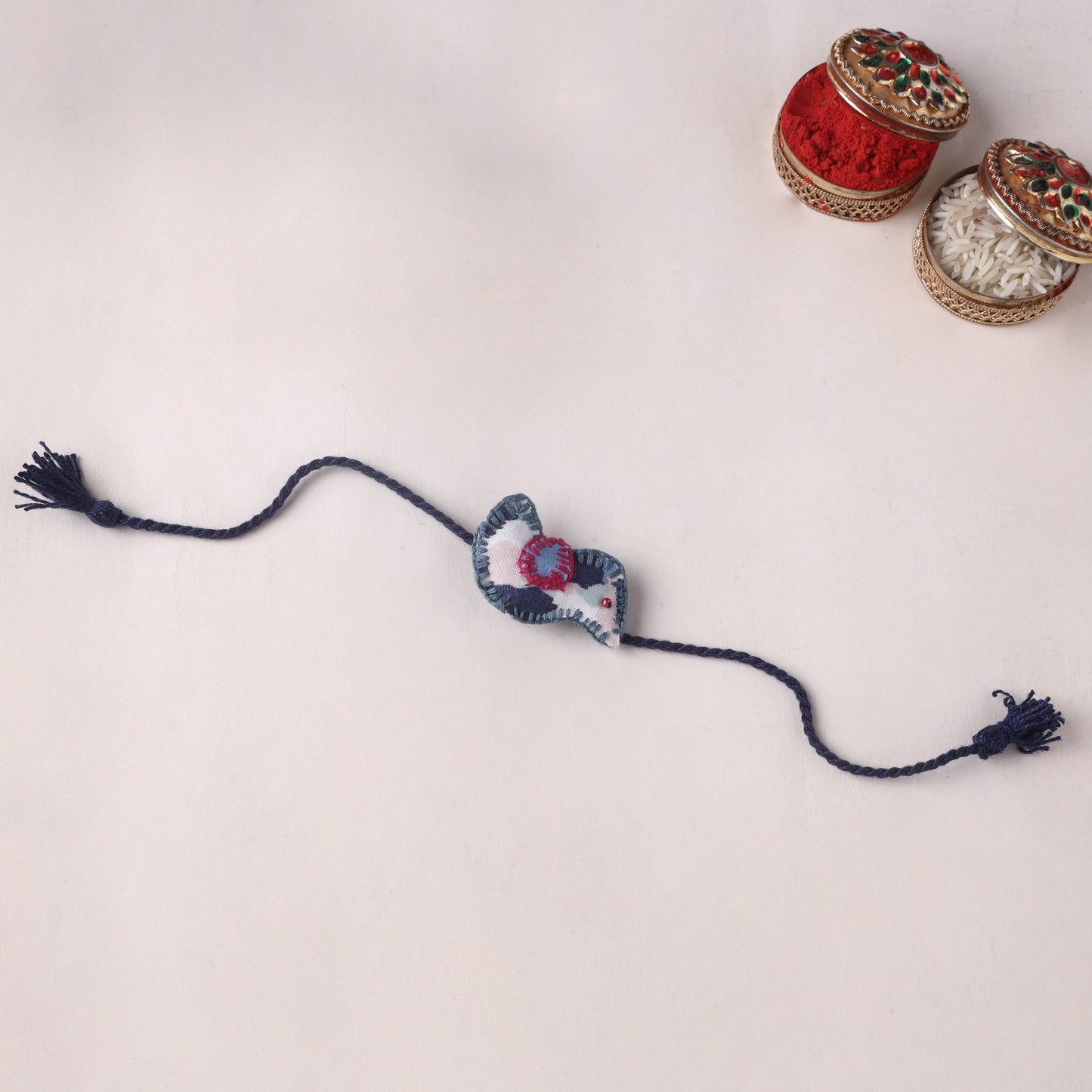Bird - Handmade Threadwork Kids Rakhi (Assorted) 04