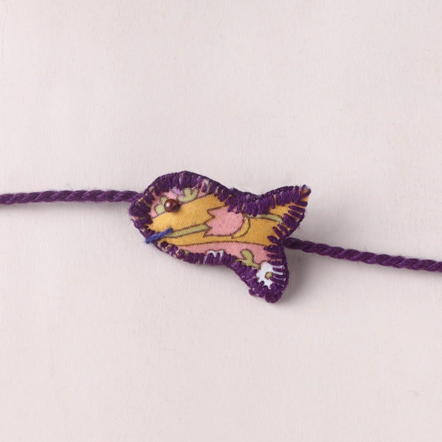 Fish - Handmade Threadwork Kids Rakhi (Assorted) 25