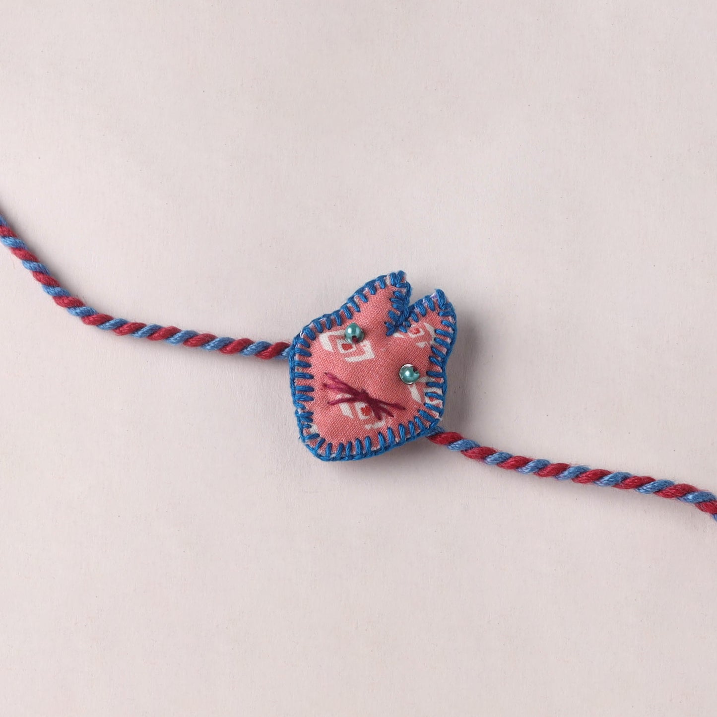 Cat - Handmade Threadwork Kids Rakhi (Assorted) 07