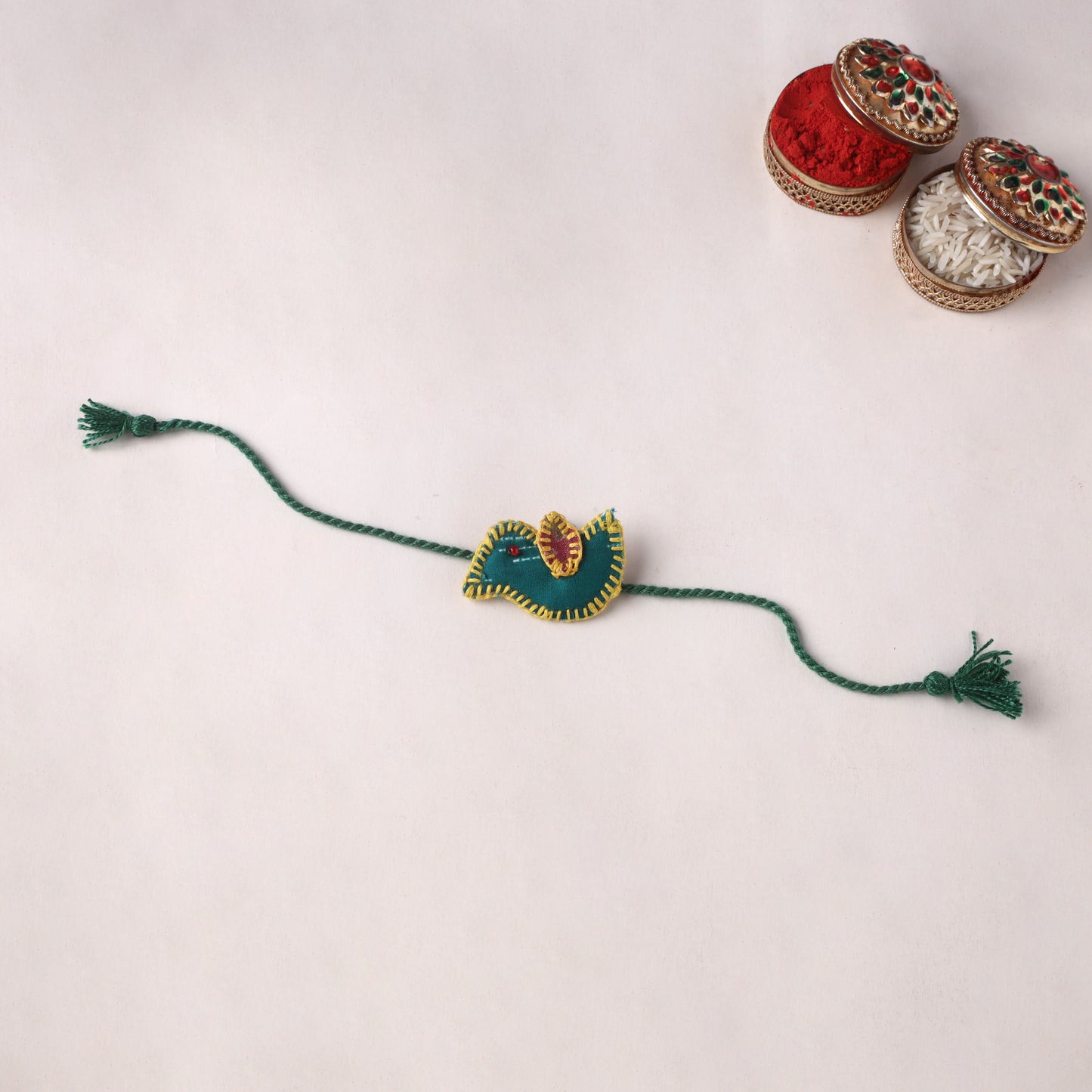 Bird - Handmade Threadwork Kids Rakhi (Assorted) 16