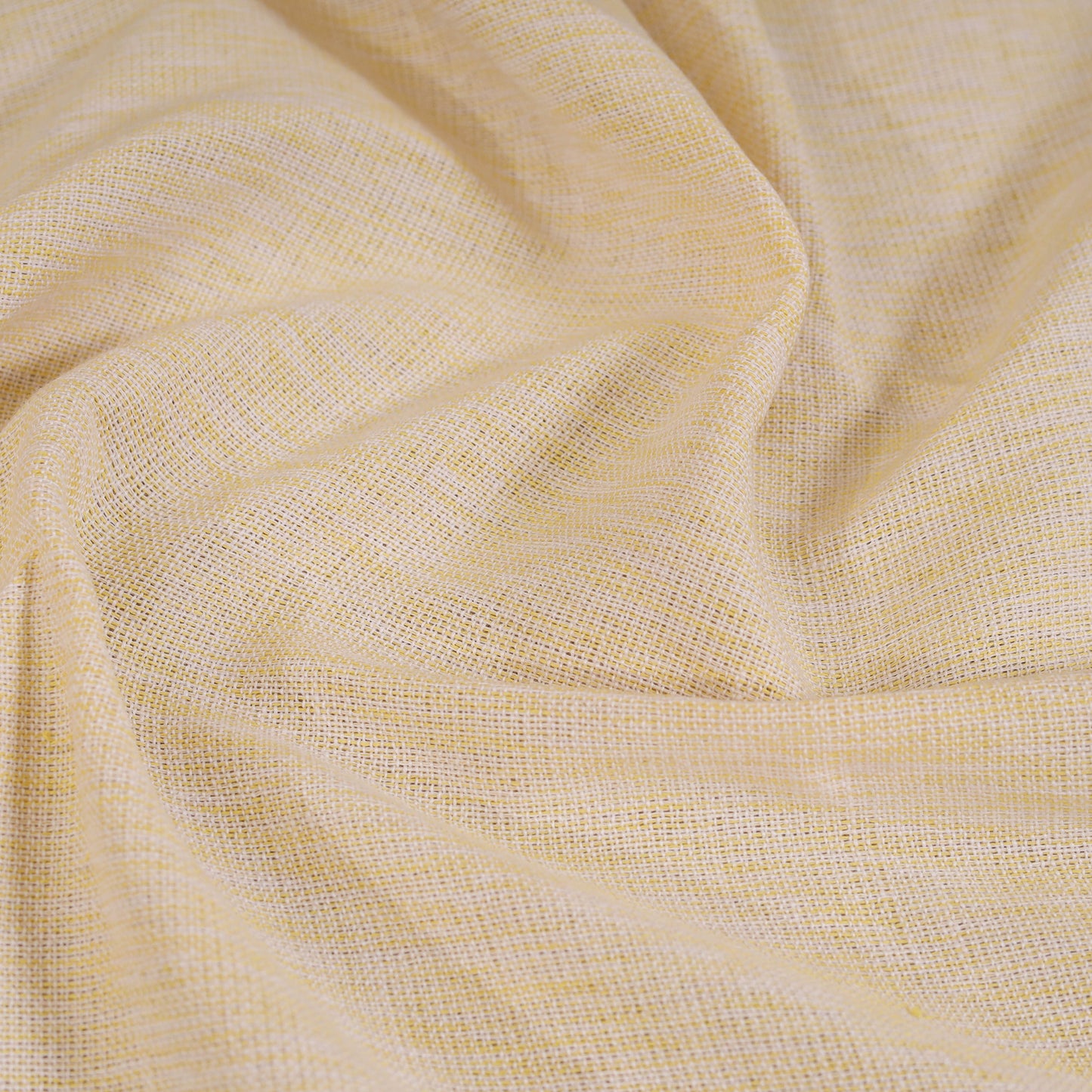 Yellow - double handloom cotton bed sheet (108 x 90 in) 21