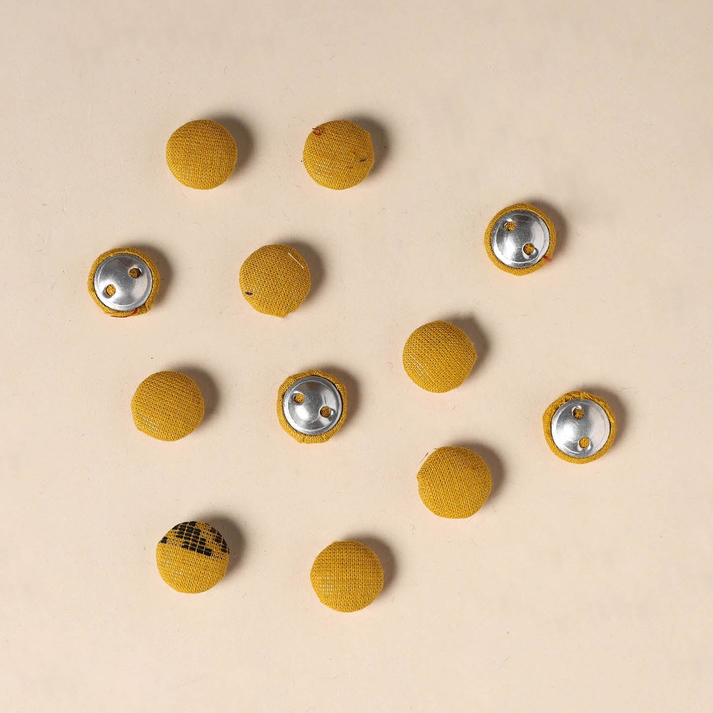 Handmade Fabric Button Small