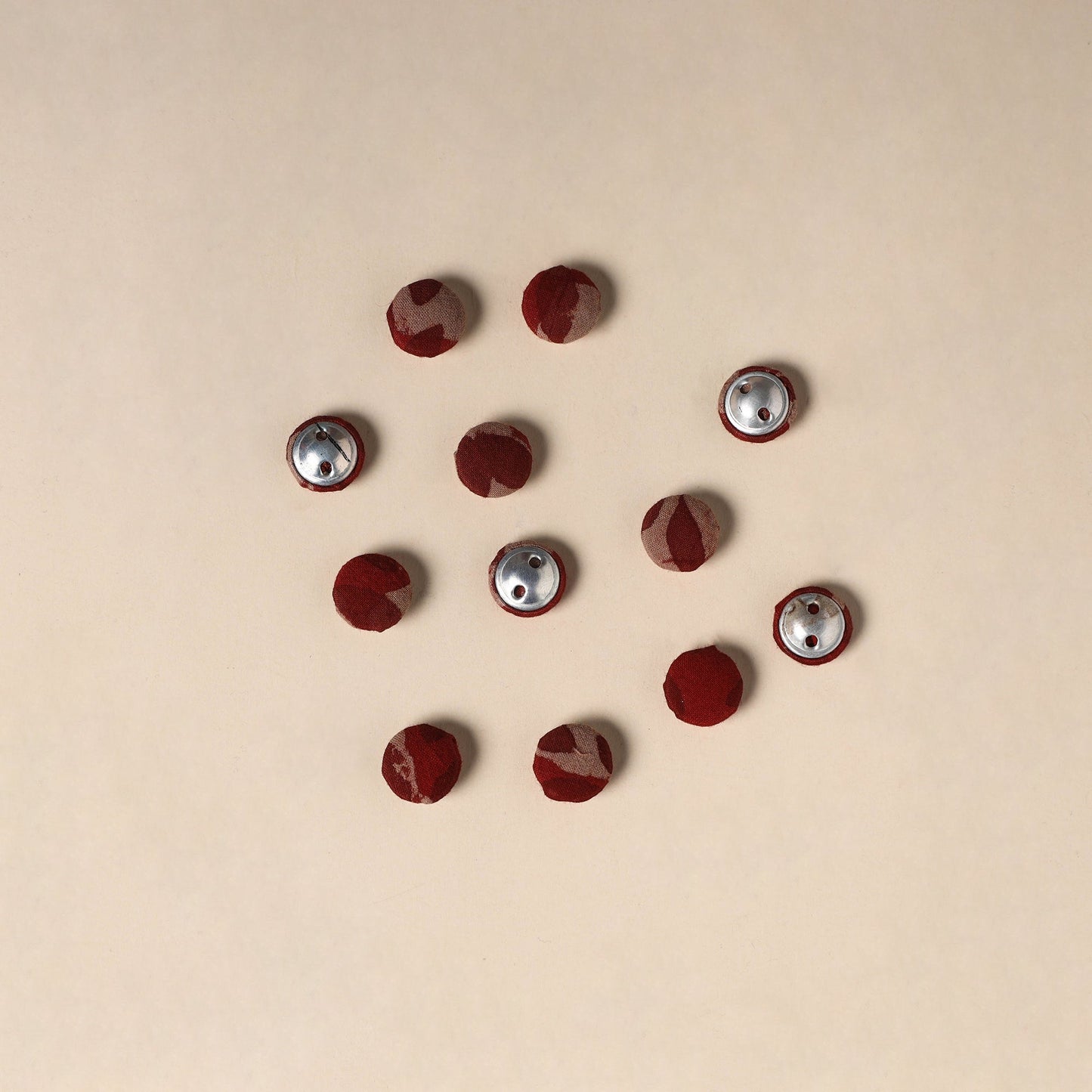 Handmade Fabric Button Small