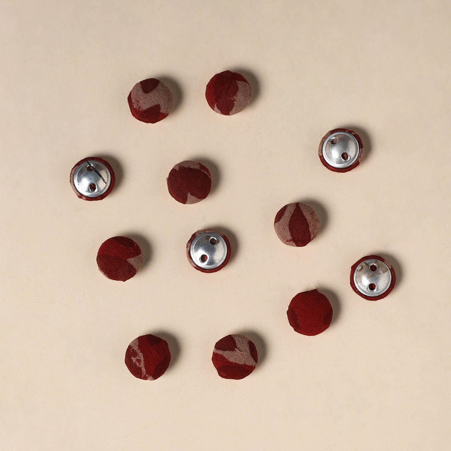 Handmade Fabric Button Small