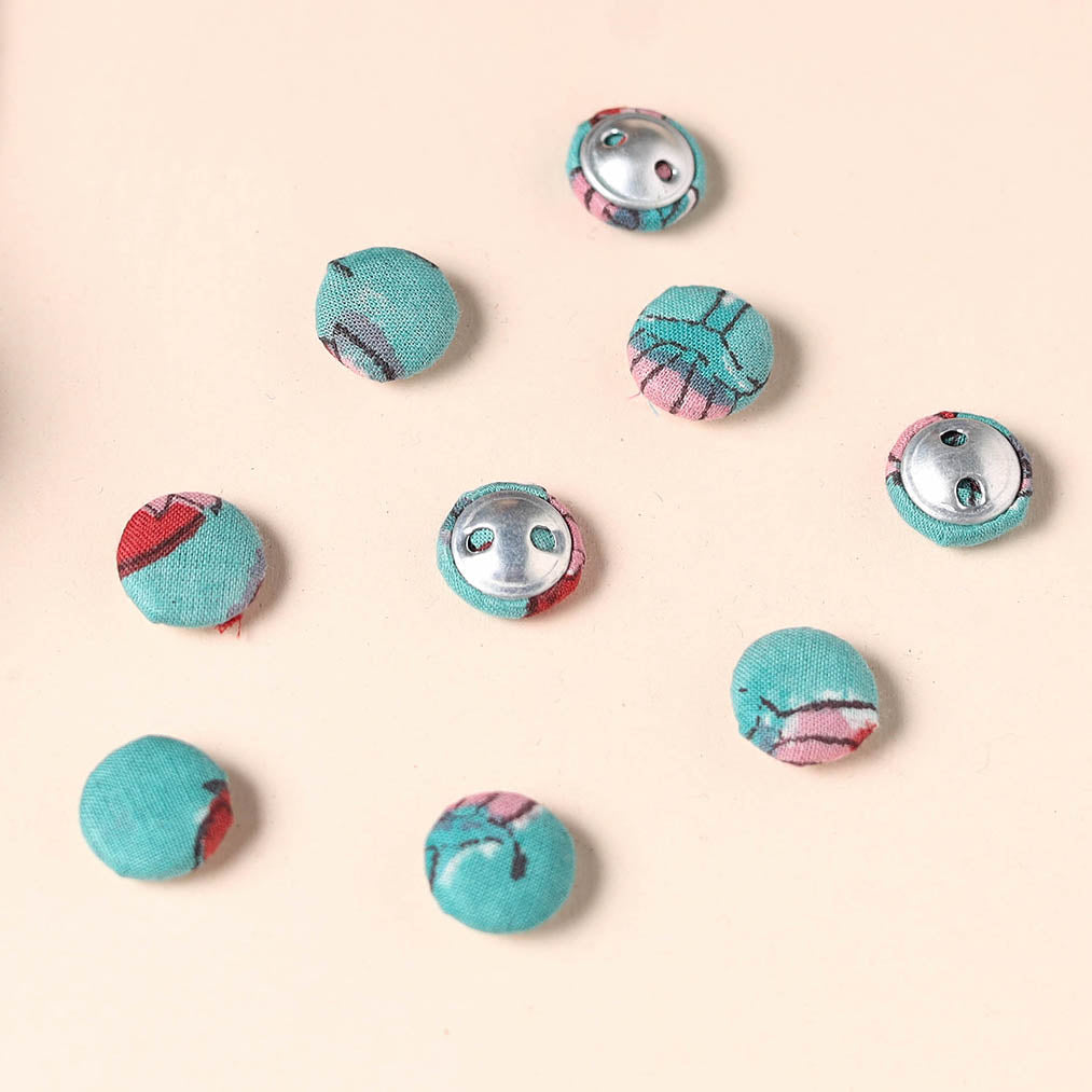 Buttonbaaz Handmade Fabric Button Small