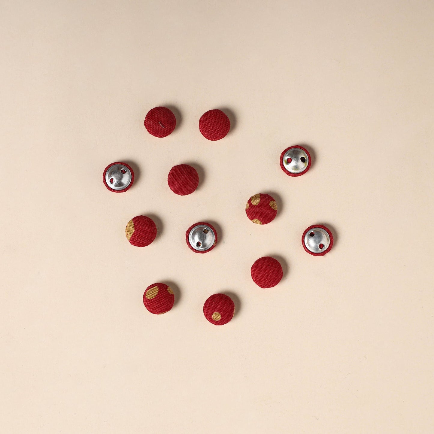 Handmade Fabric Button Small