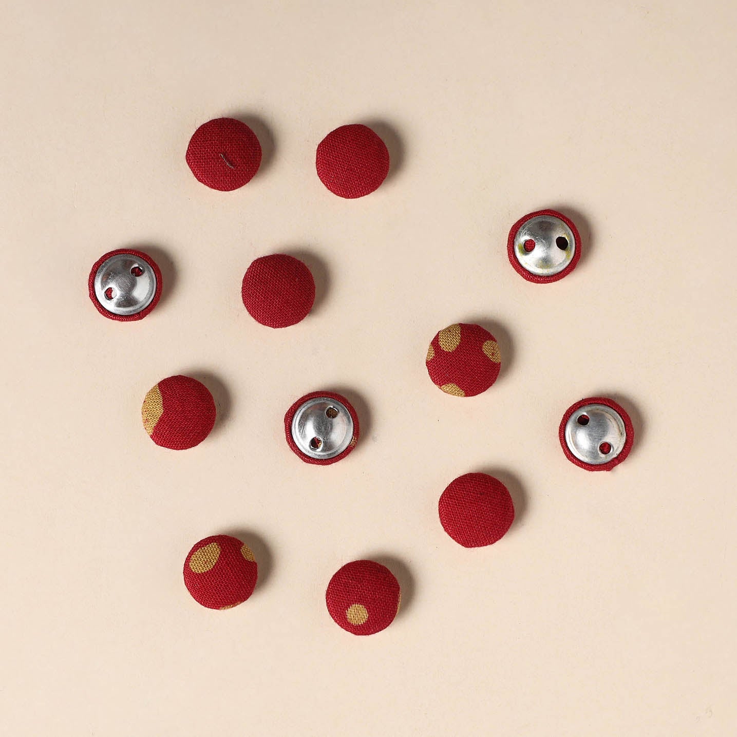 Handmade Fabric Button Small