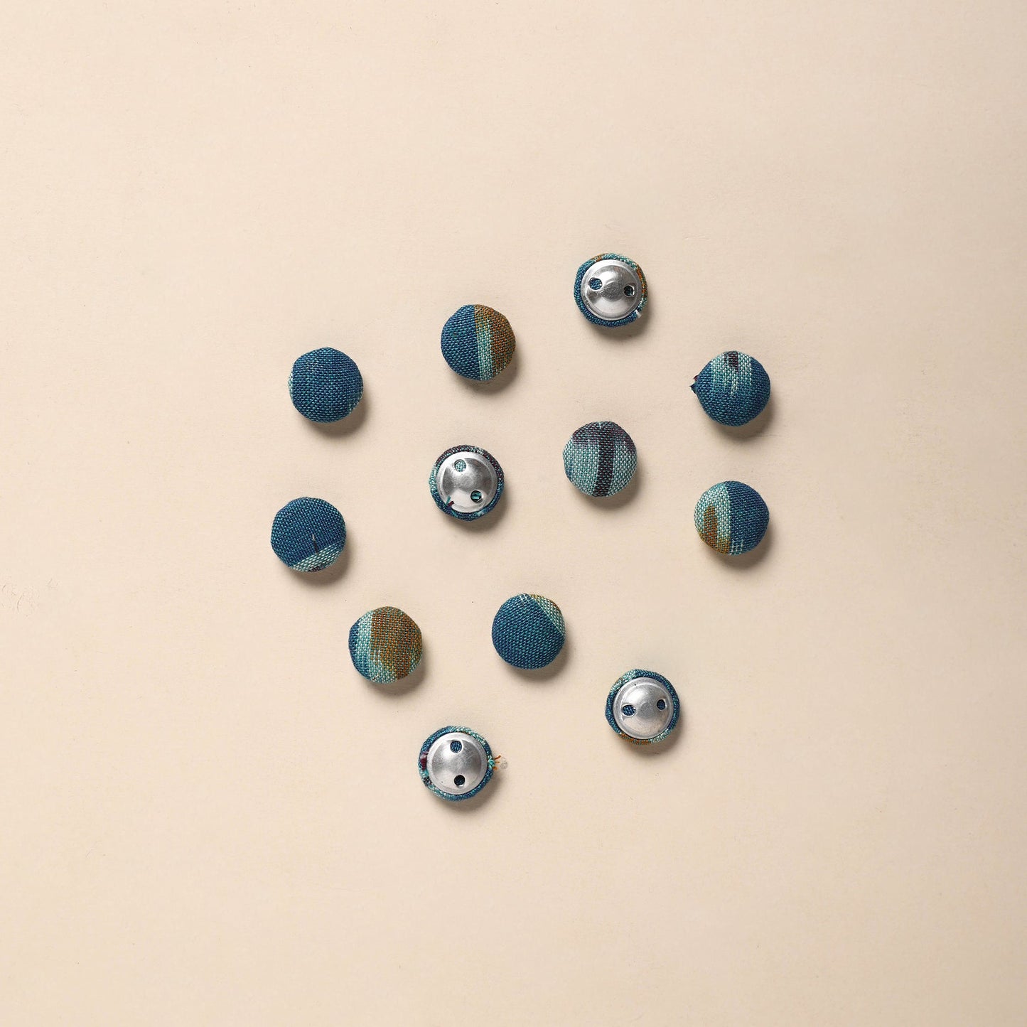 Handmade Fabric Button Small