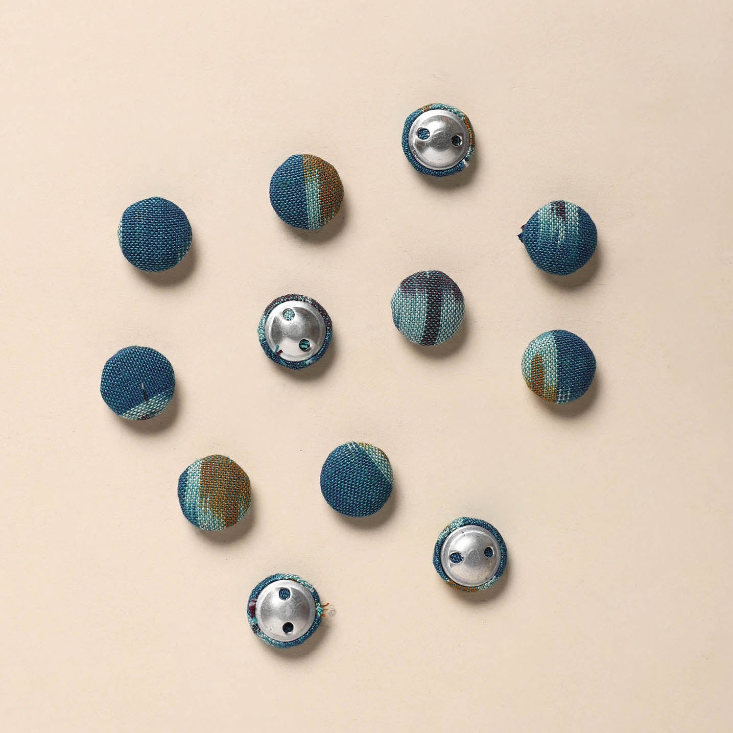 Handmade Fabric Button Small