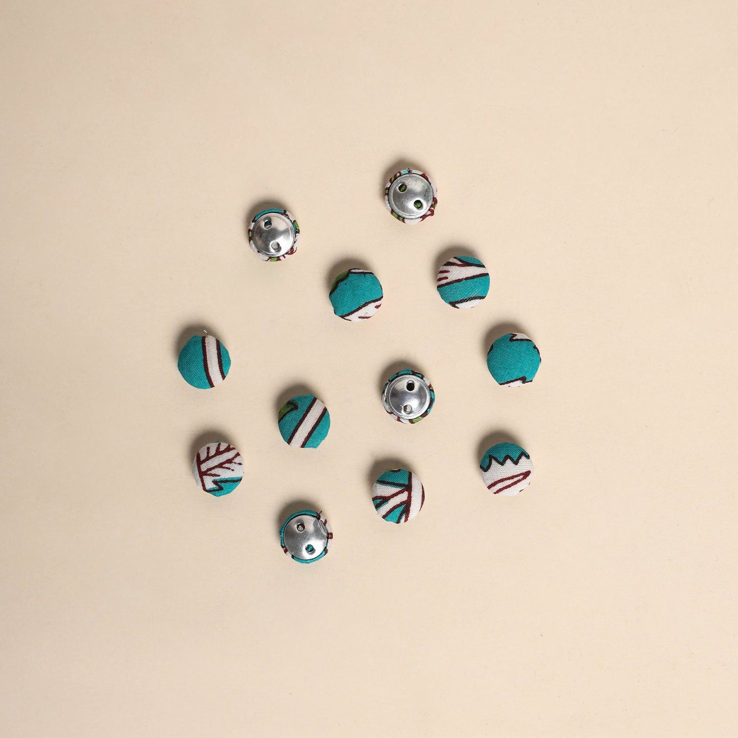 Handmade Fabric Button Small