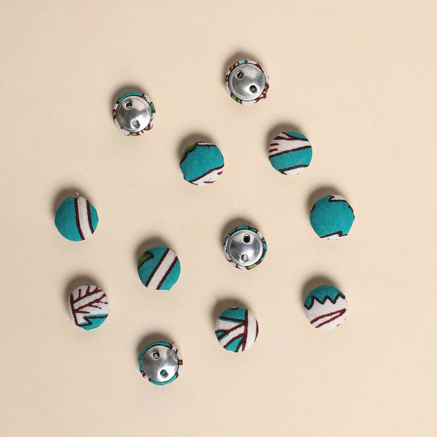 Handmade Fabric Button Small
