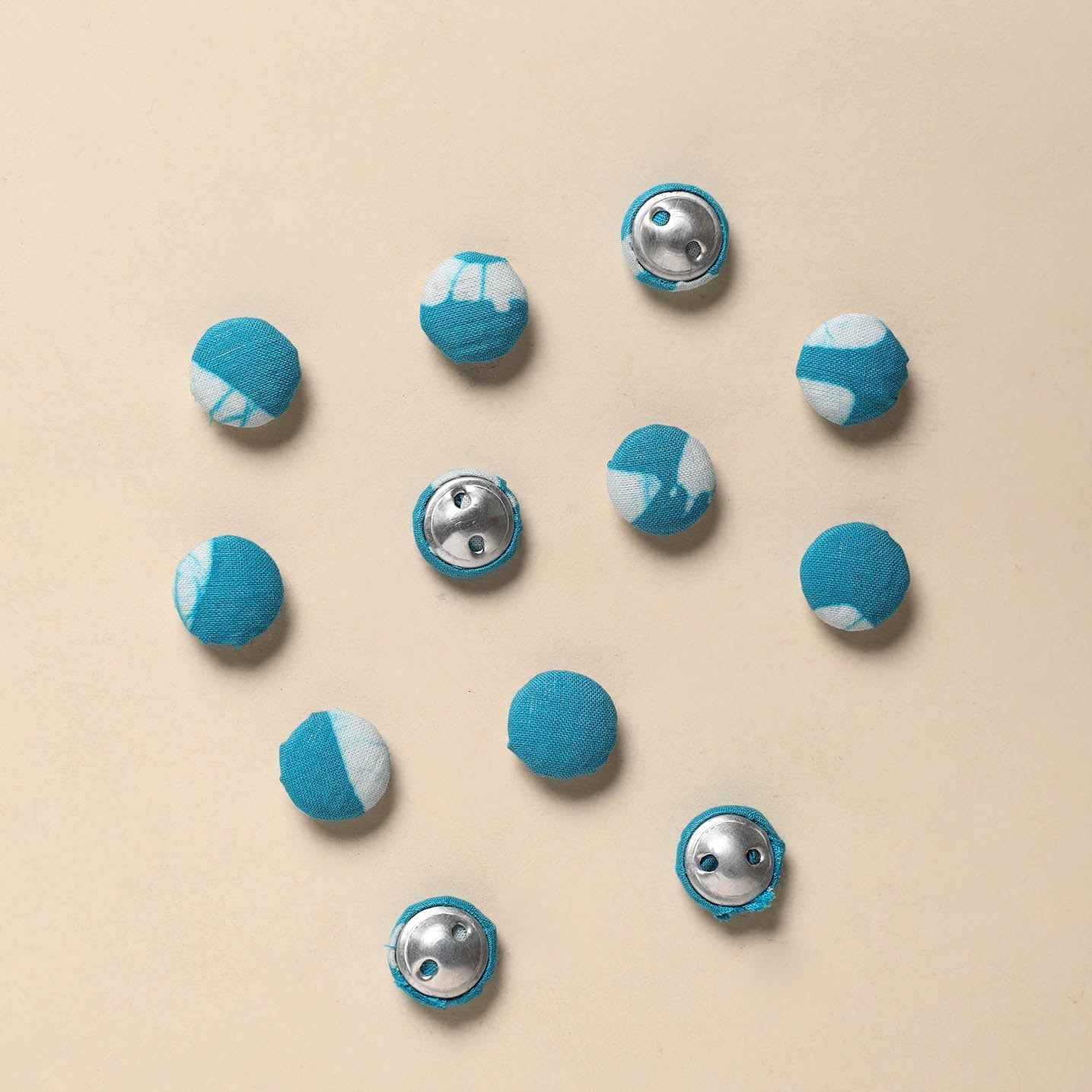 Handmade Fabric Button Small