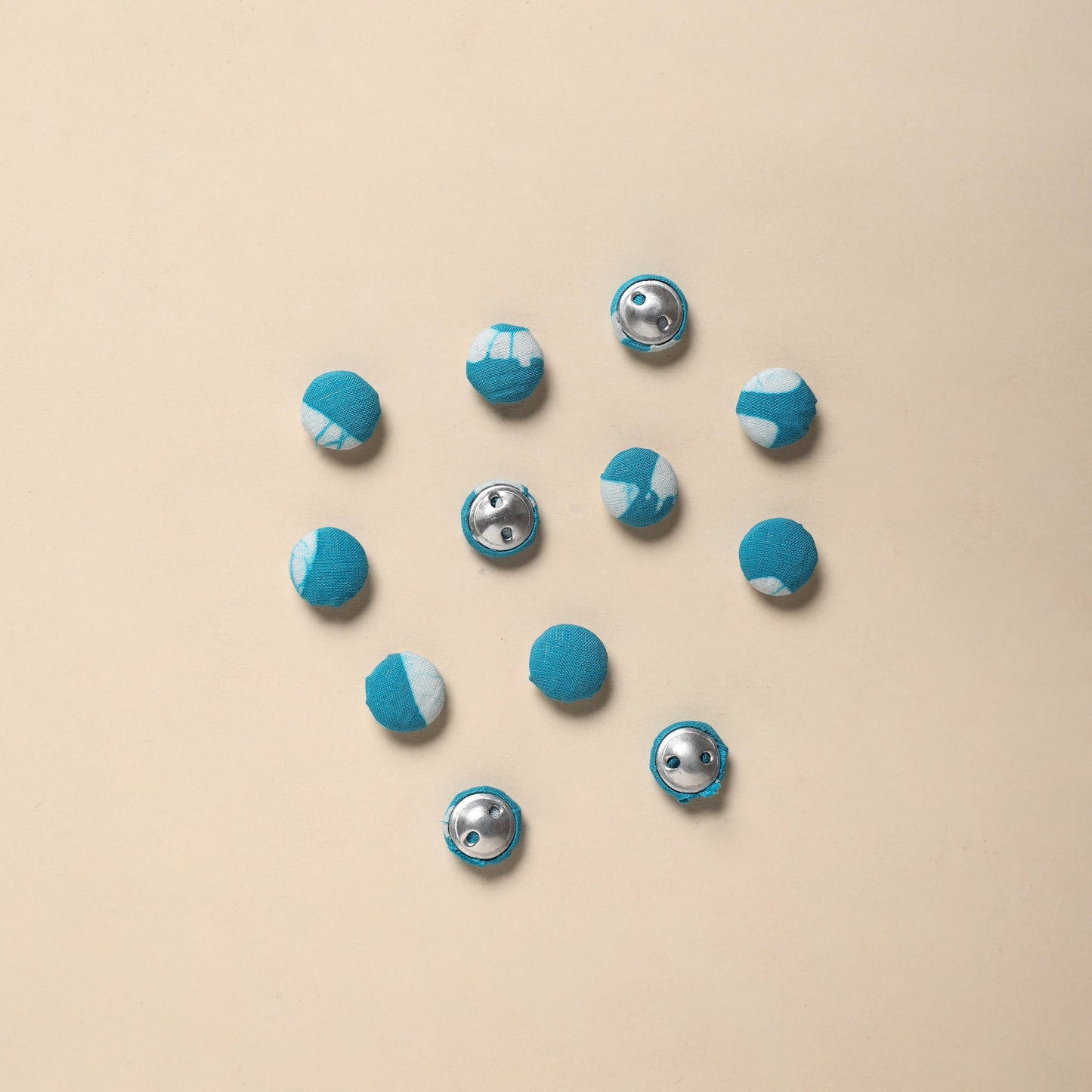 Handmade Fabric Button Small