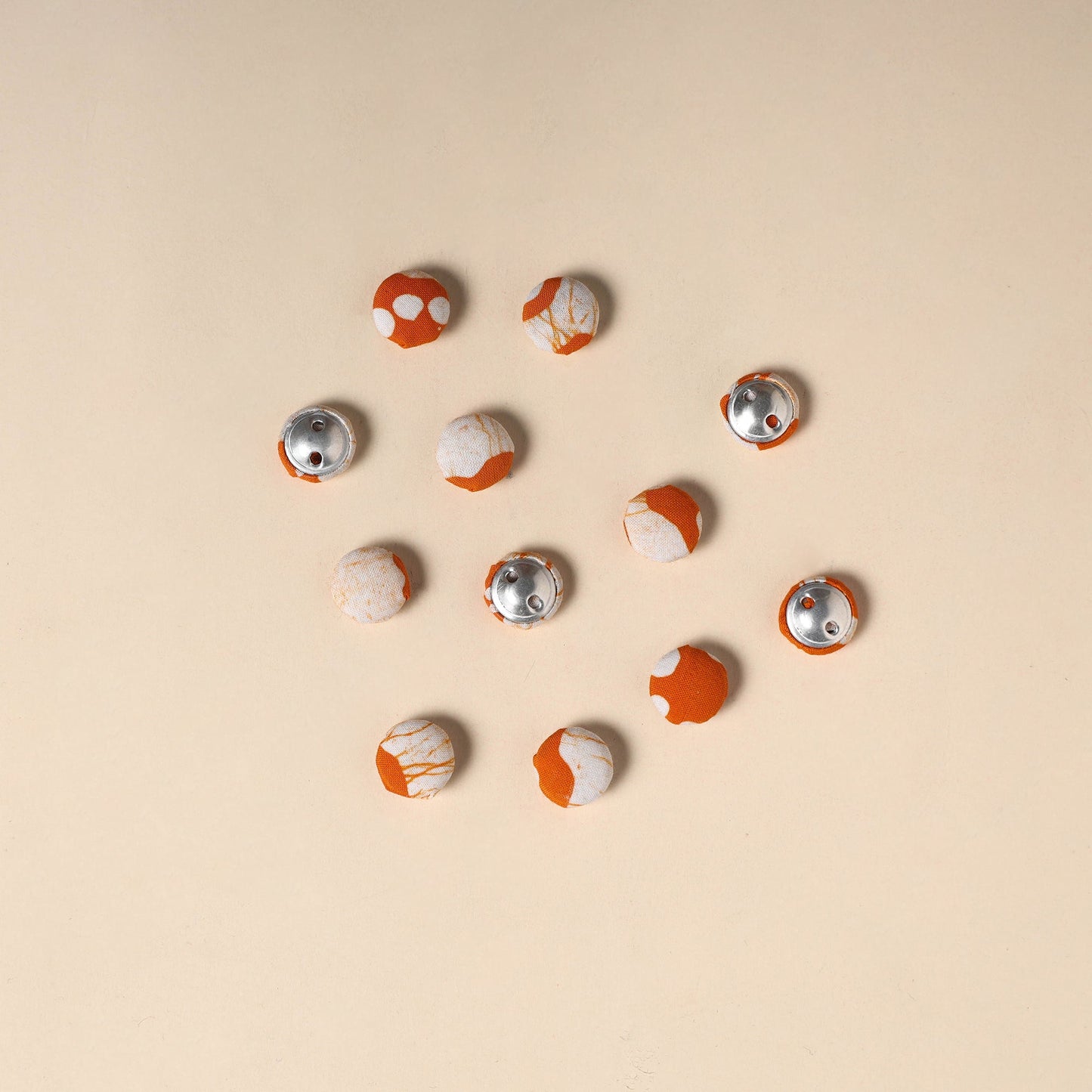 Handmade Fabric Button Small