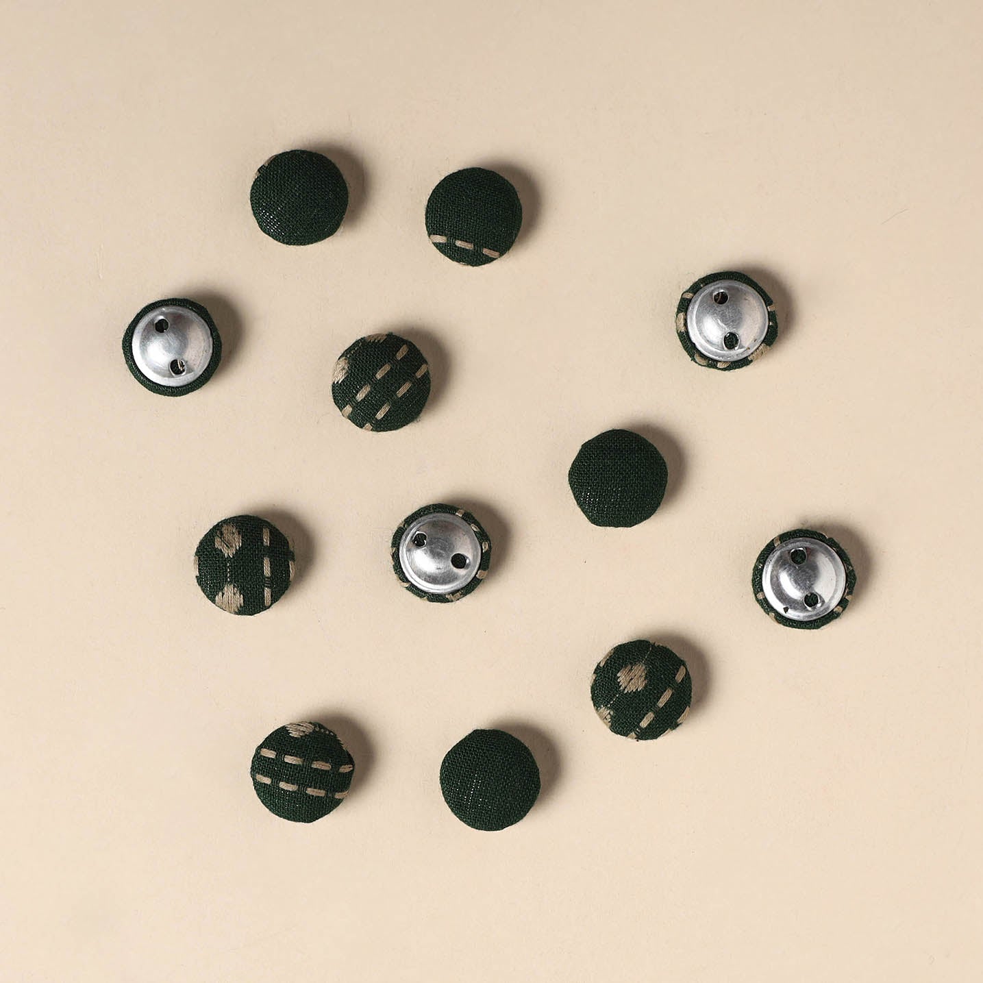 Handmade Fabric Button Small