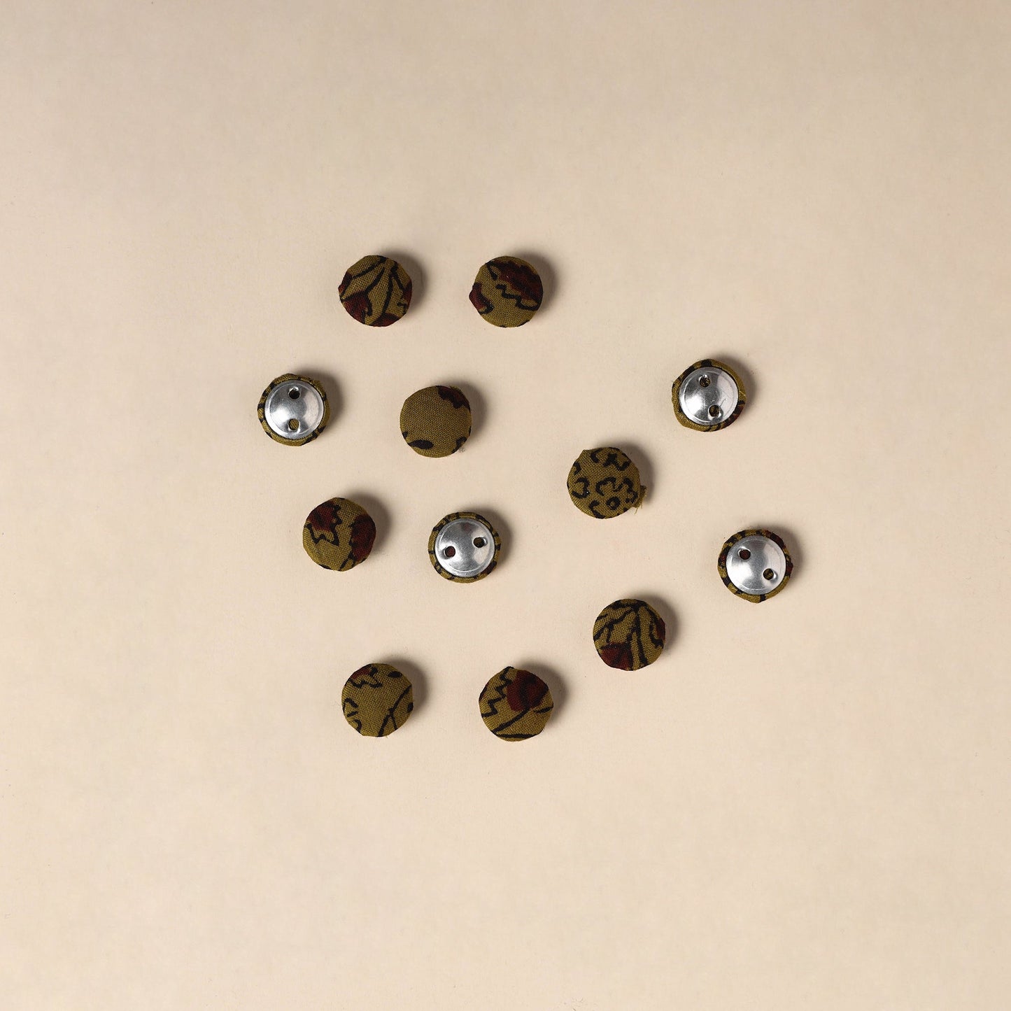 Handmade Fabric Button Small