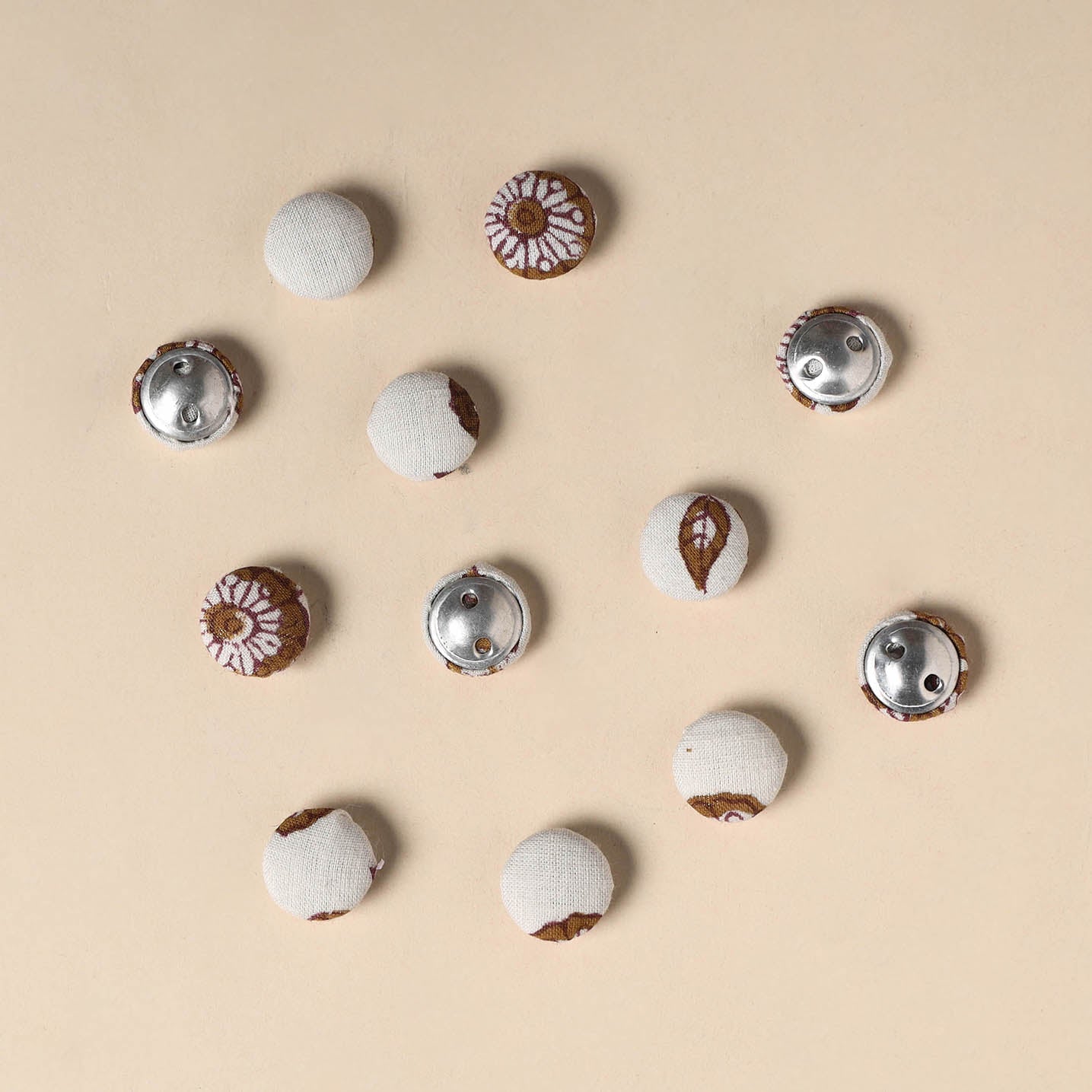 Handmade Fabric Button Small