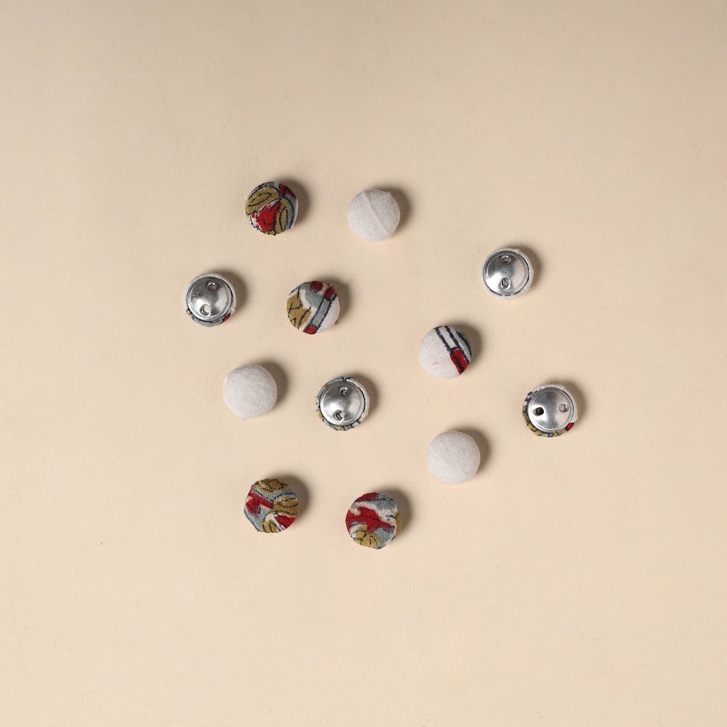 Handmade Fabric Button Small