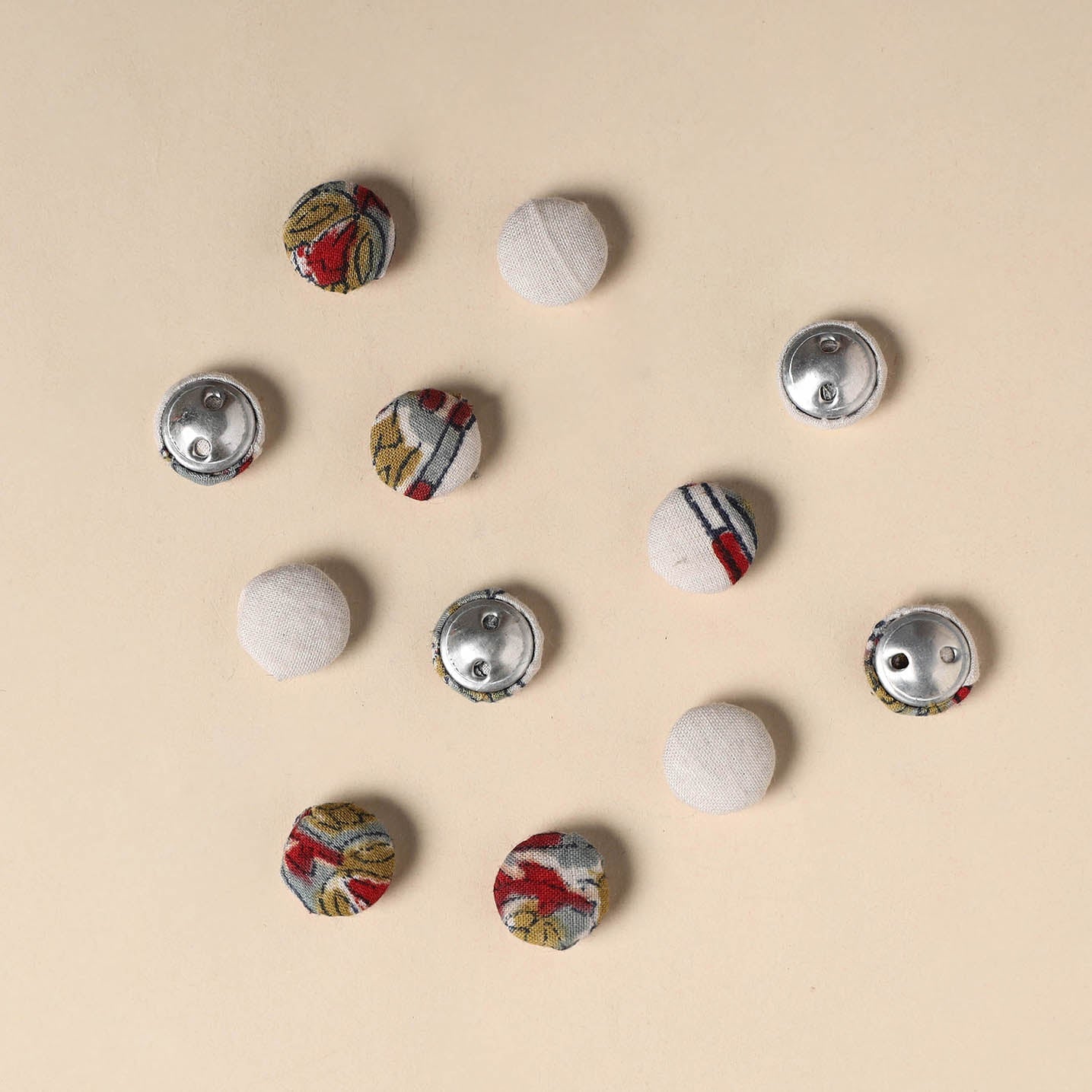 Handmade Fabric Button Small