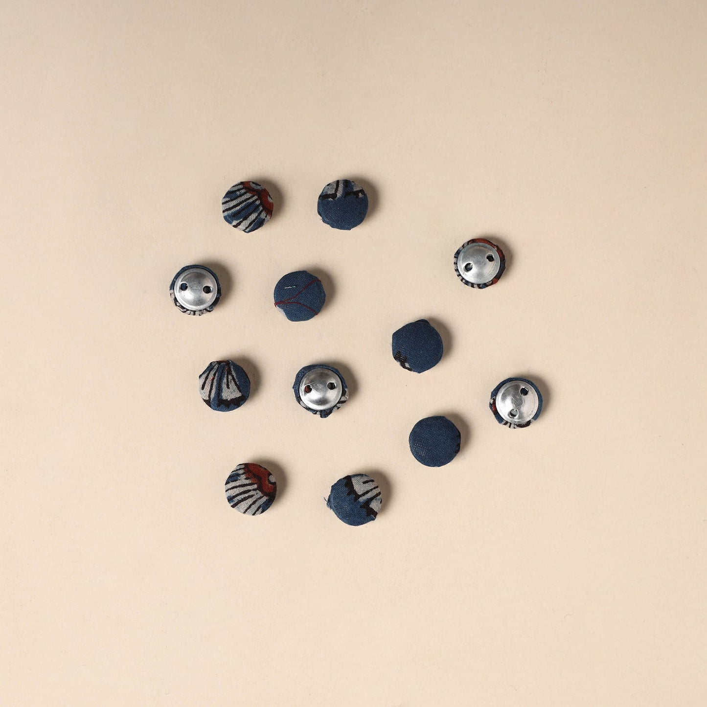 Handmade Fabric Button Small
