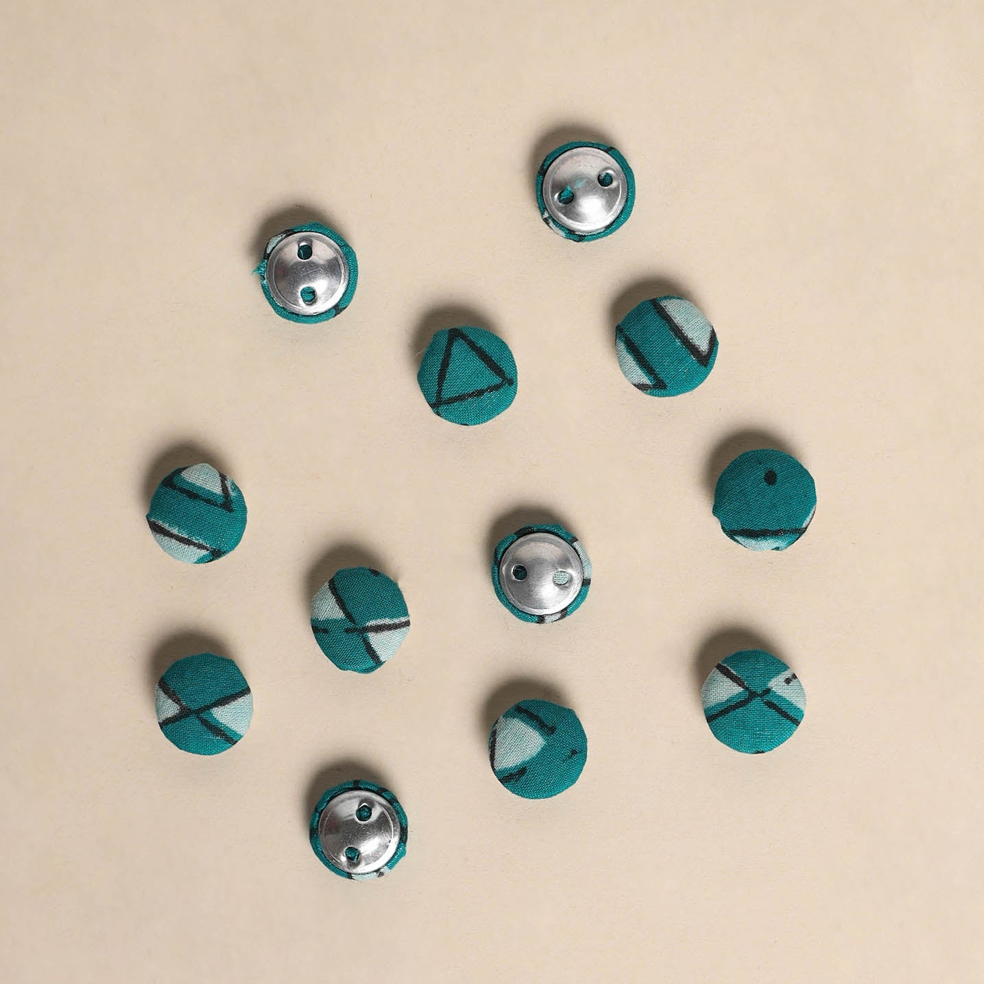 Handmade Fabric Button Small