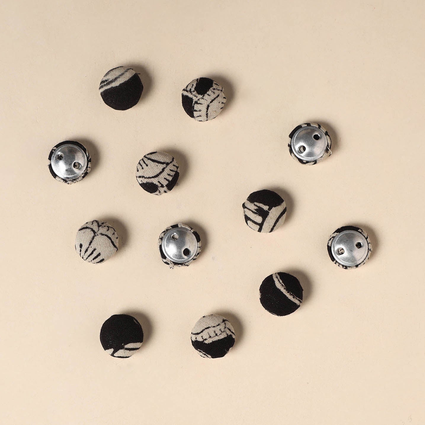 Handmade Fabric Button Small