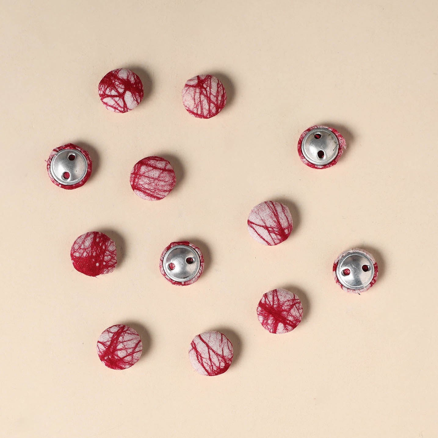 Handmade Fabric Button Small
